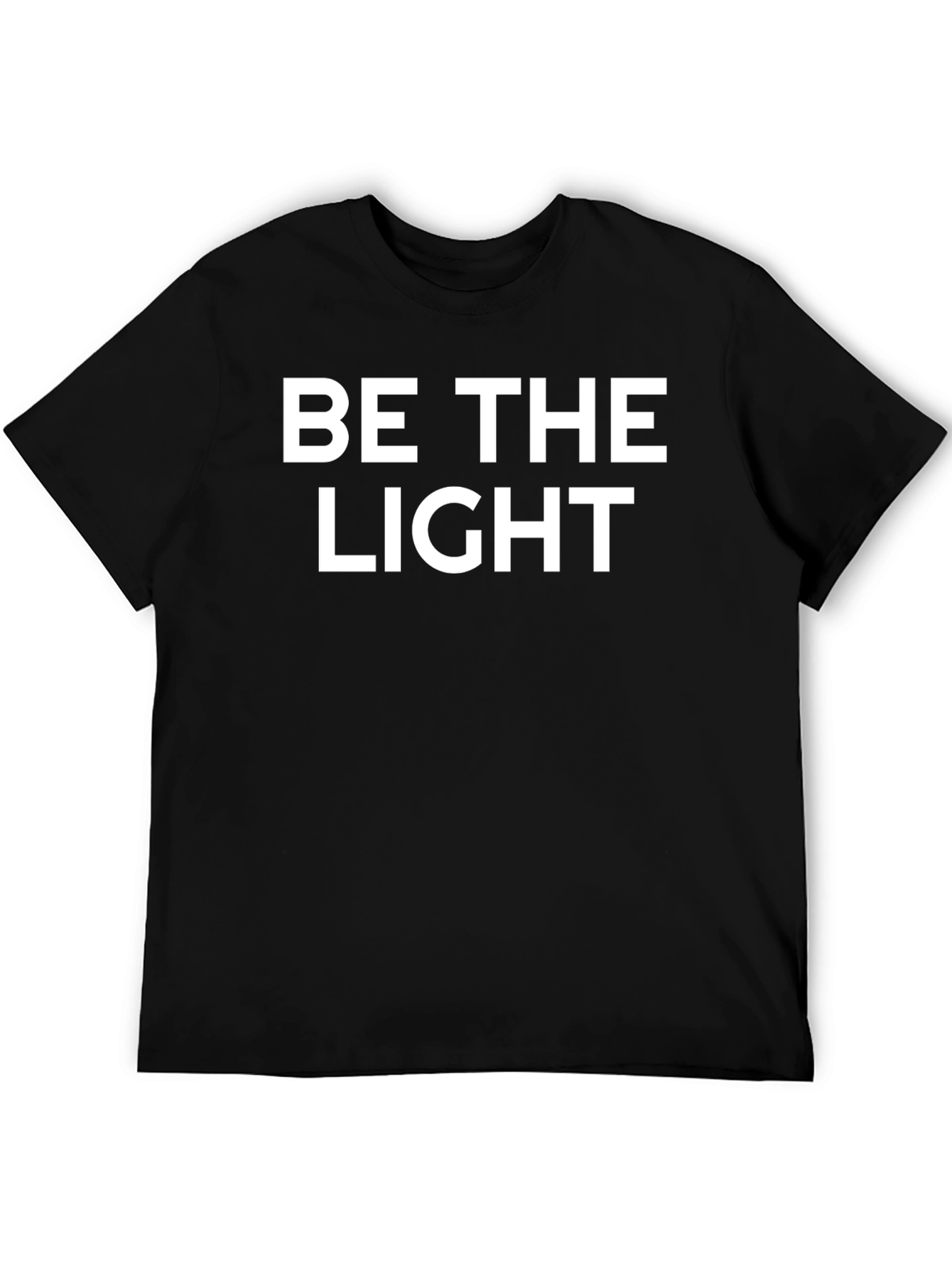 Be the Light T-Shirt - Inspirational Graphic Tee