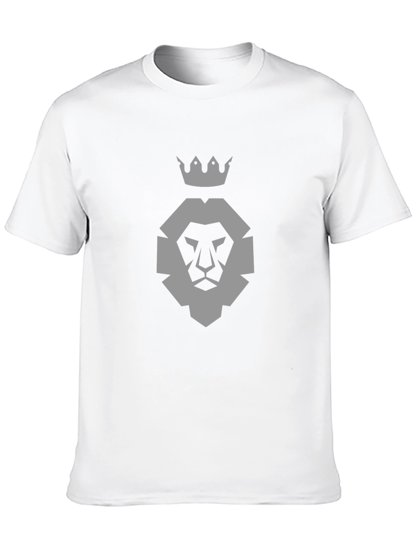 King Lion Black T-Shirt - Graphic Tee