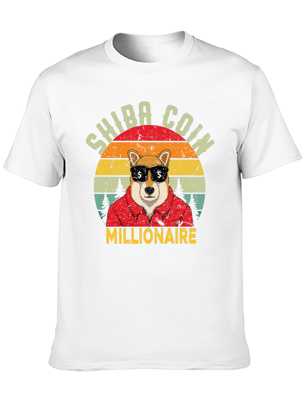 Shiba Coin Millionaire T-Shirt - Crypto Doge