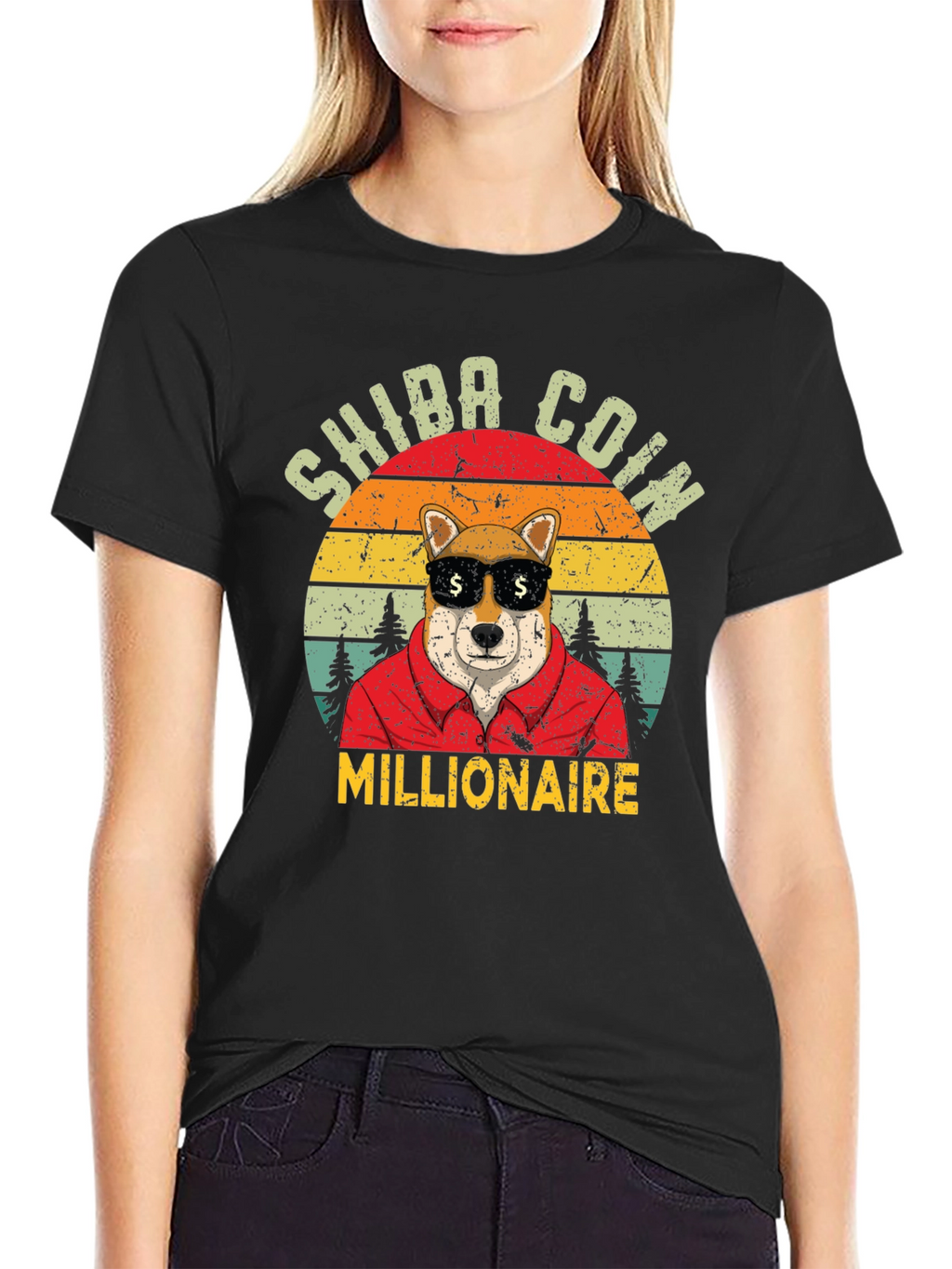 Shiba Coin Millionaire T-Shirt - Crypto Doge