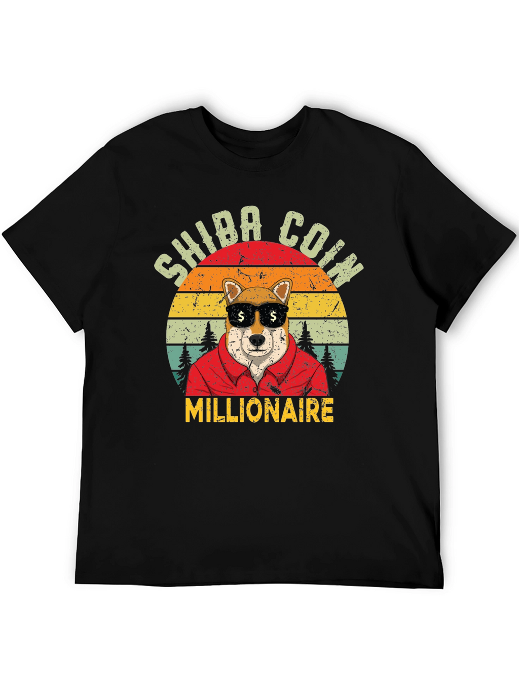 Shiba Coin Millionaire T-Shirt - Crypto Doge