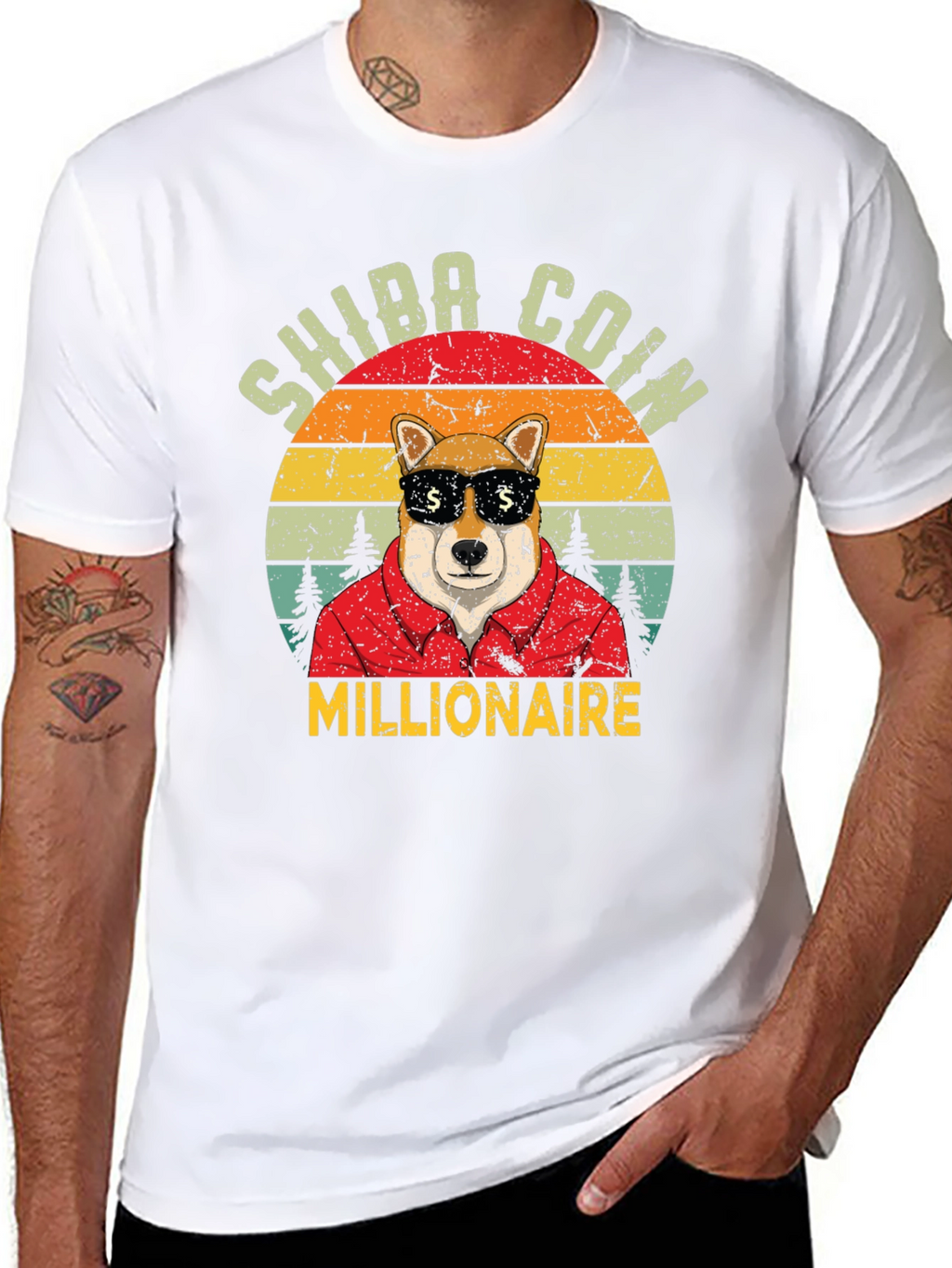 Shiba Coin Millionaire T-Shirt - Crypto Doge