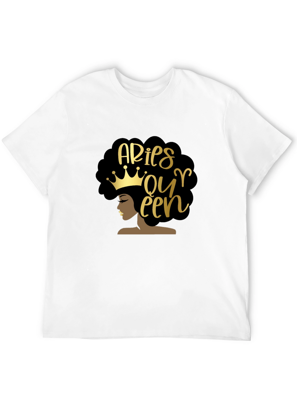Aries Queen Black Graphic Tee