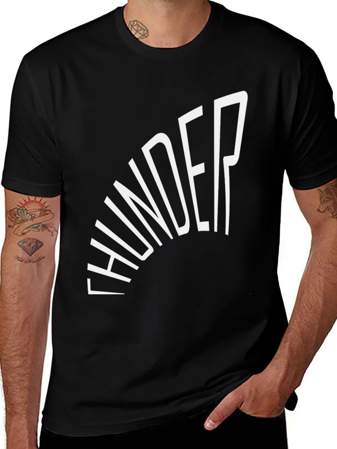 Black Thunder Graphic T-Shirt
