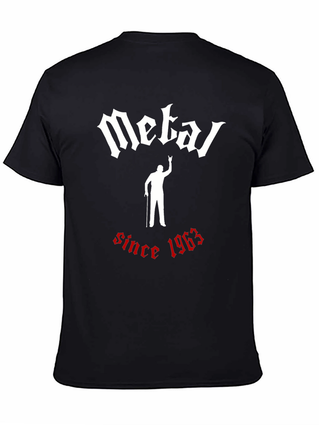 Metal Since 1963 Black Graphic T-Shirt