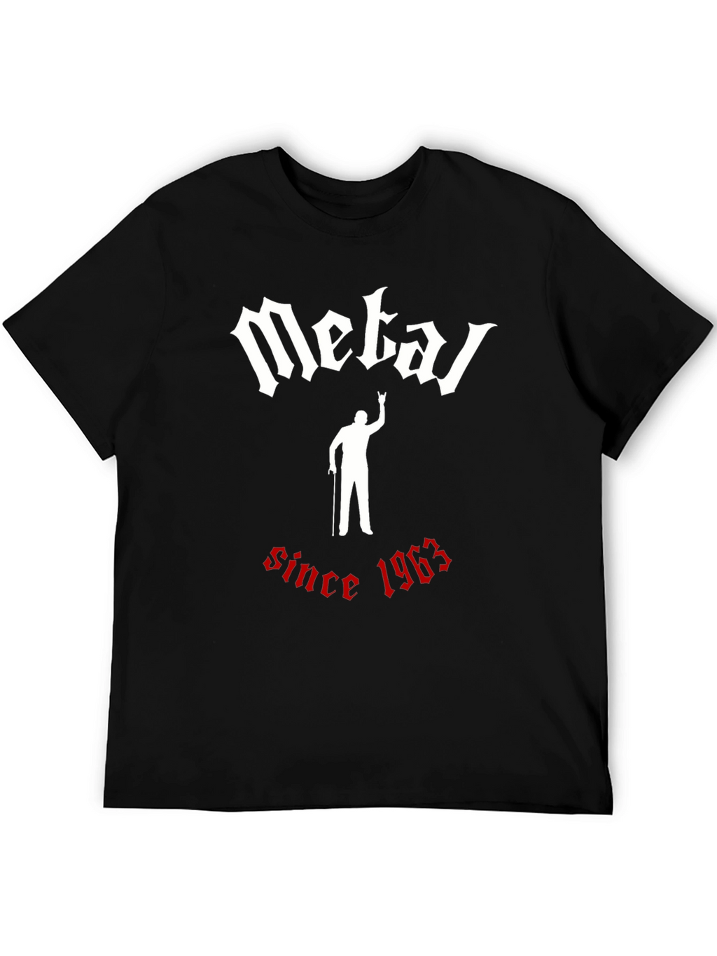 Metal Since 1963 Black Graphic T-Shirt
