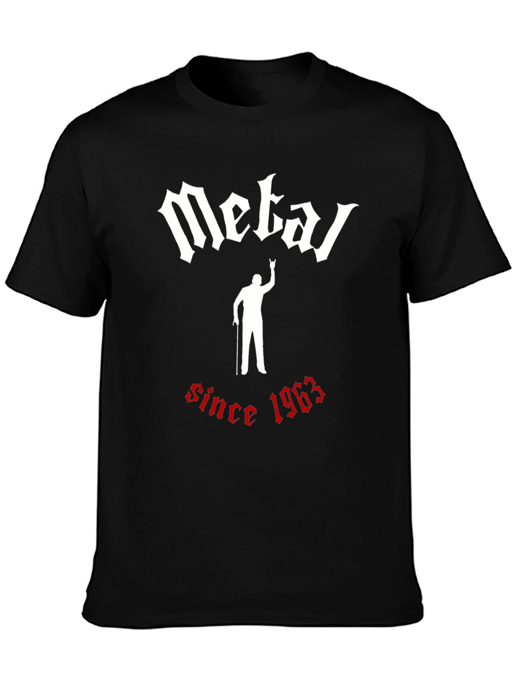 Metal Since 1963 Black Graphic T-Shirt
