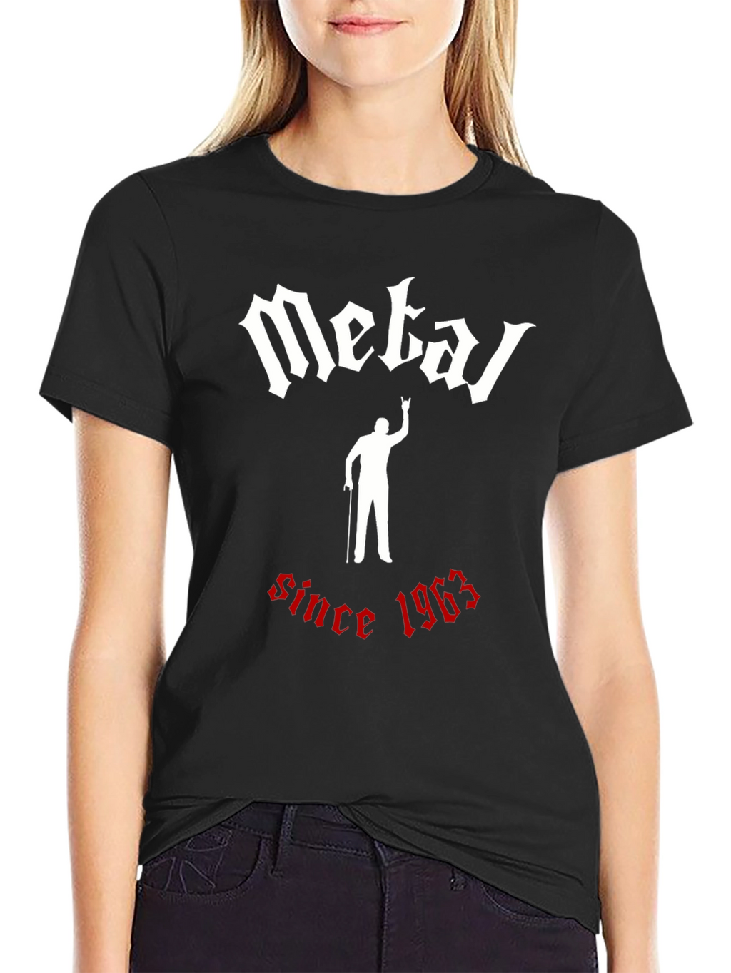 Metal Since 1963 Black Graphic T-Shirt