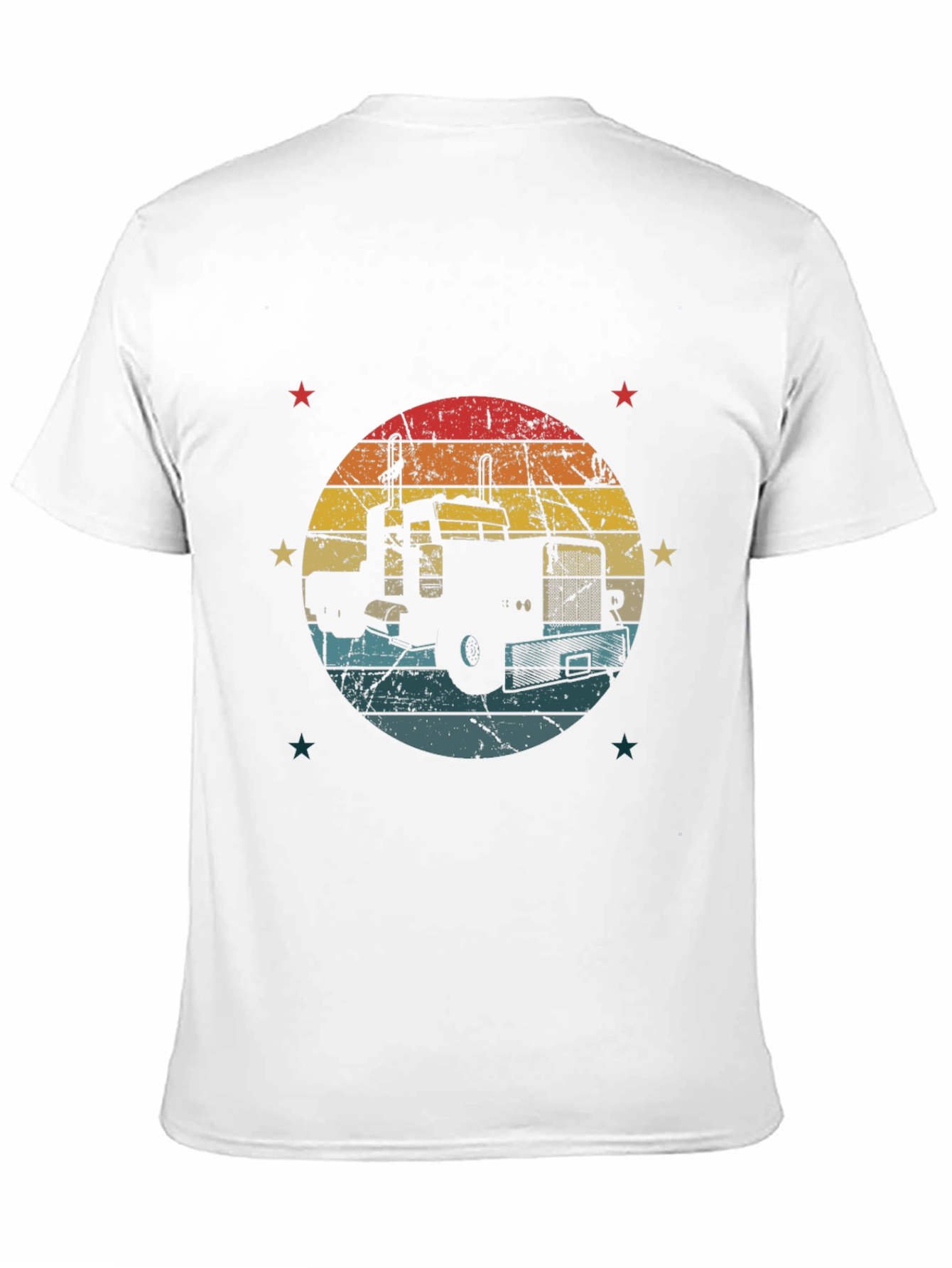 Retro Truck Graphic Tee - Black