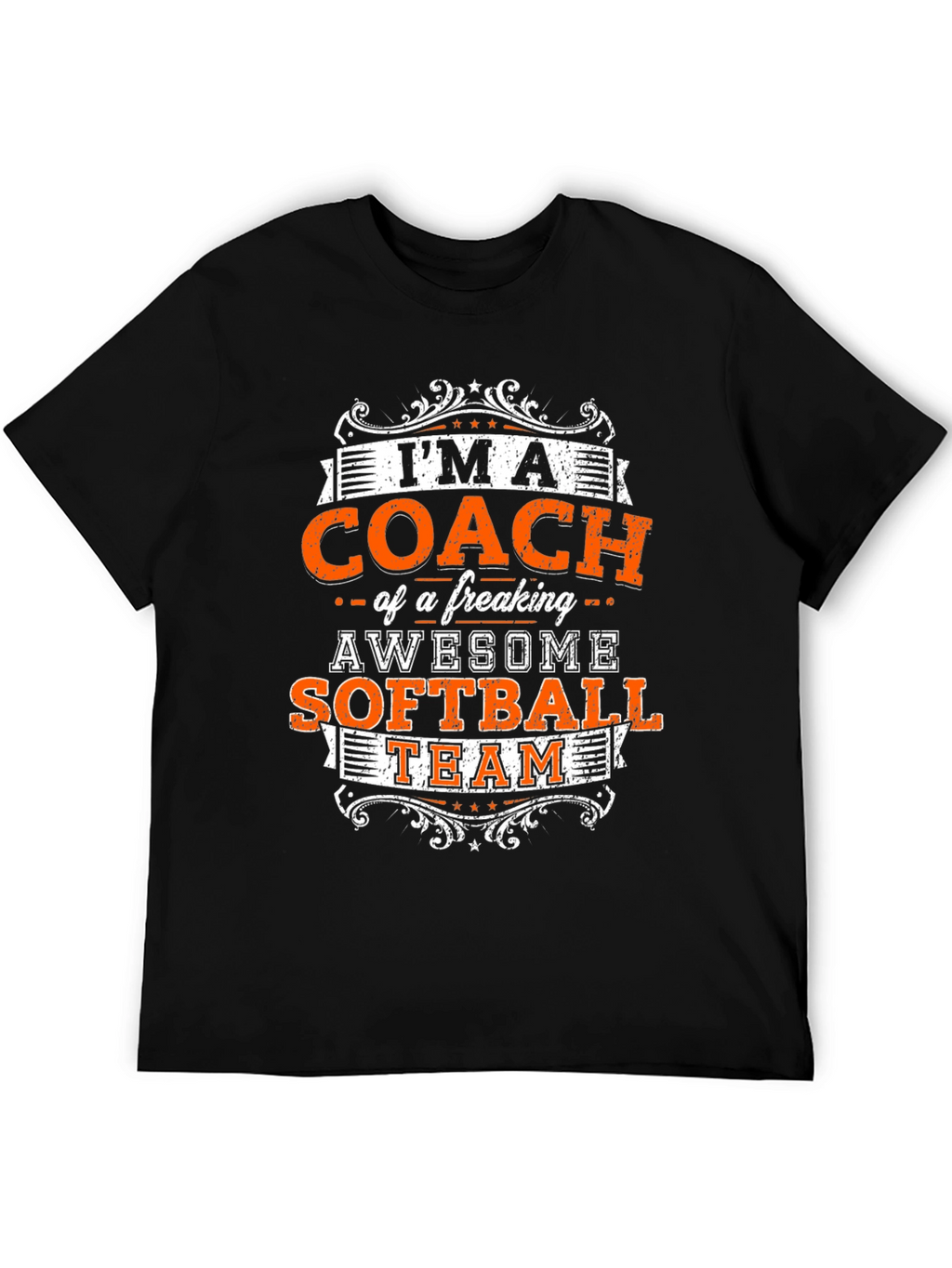 Awesome Softball Coach Graphic Tee