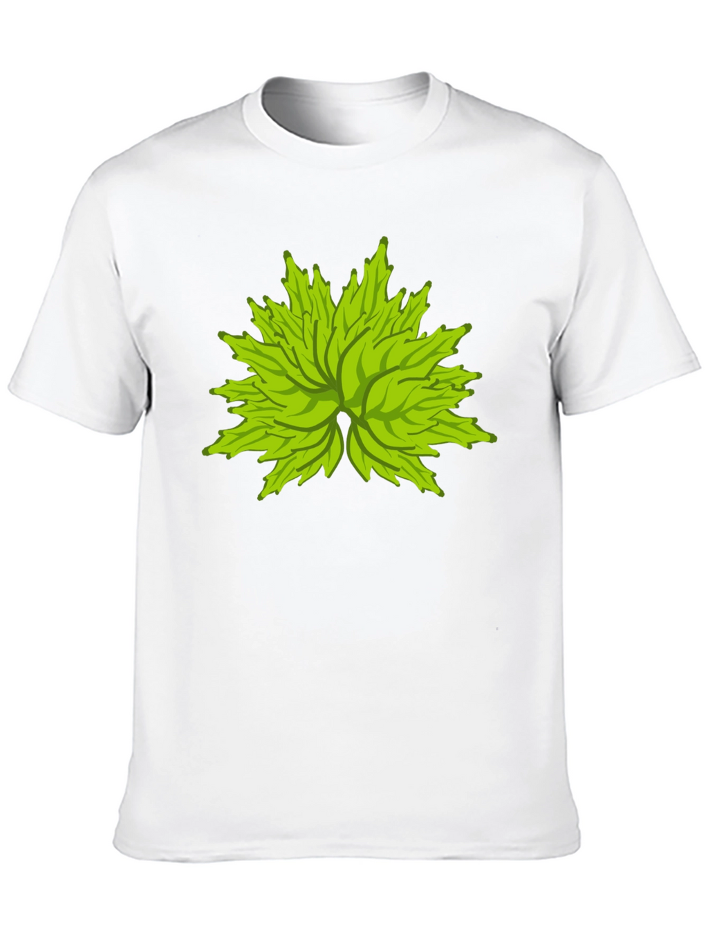 Green Leaf Burst Graphic Tee