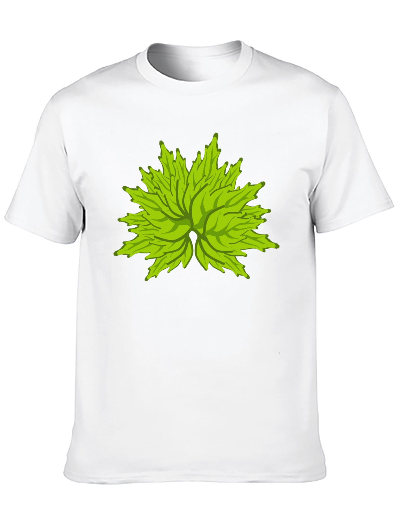 Green Leaf Burst Graphic Tee