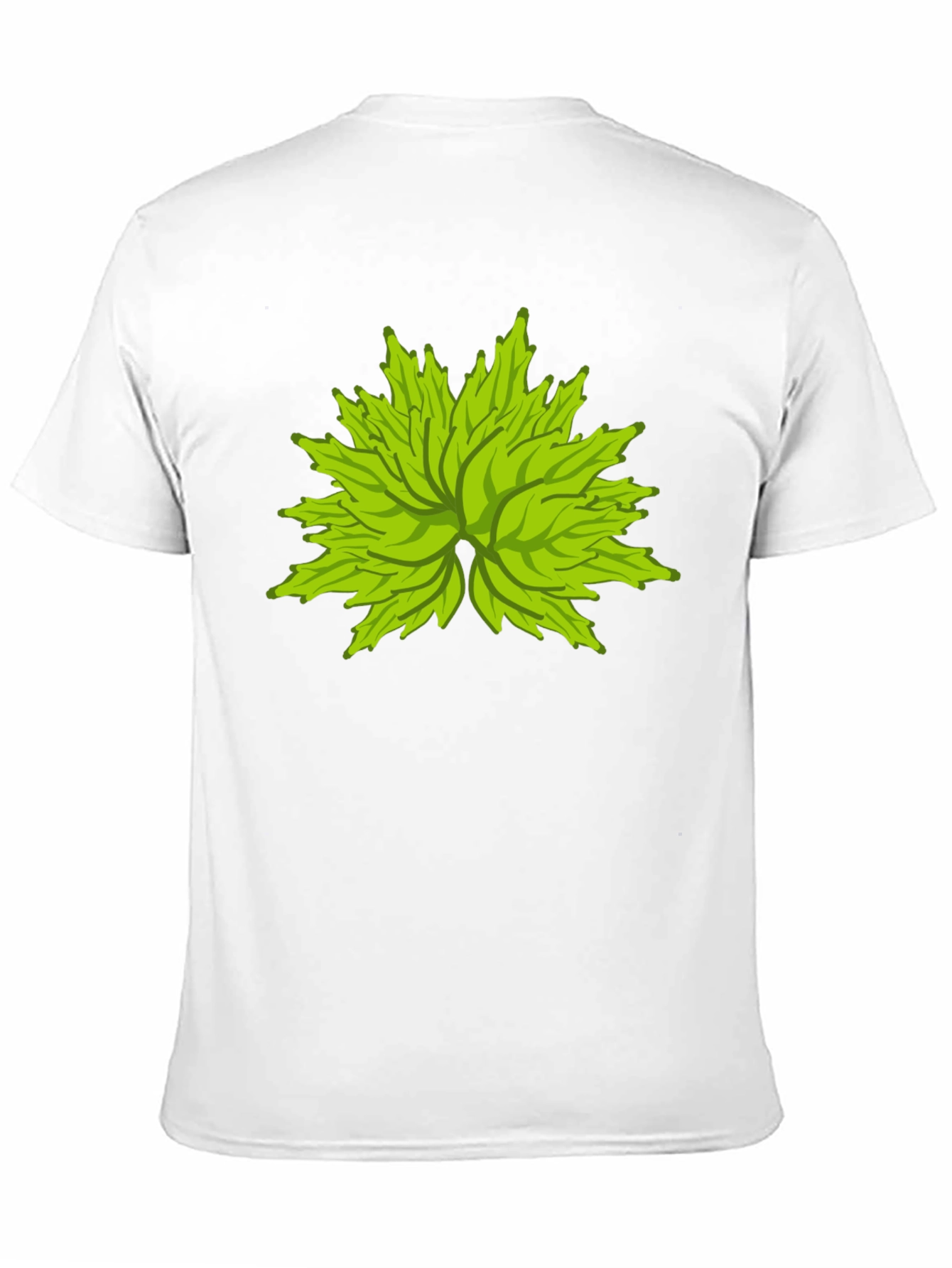 Green Leaf Burst Graphic Tee