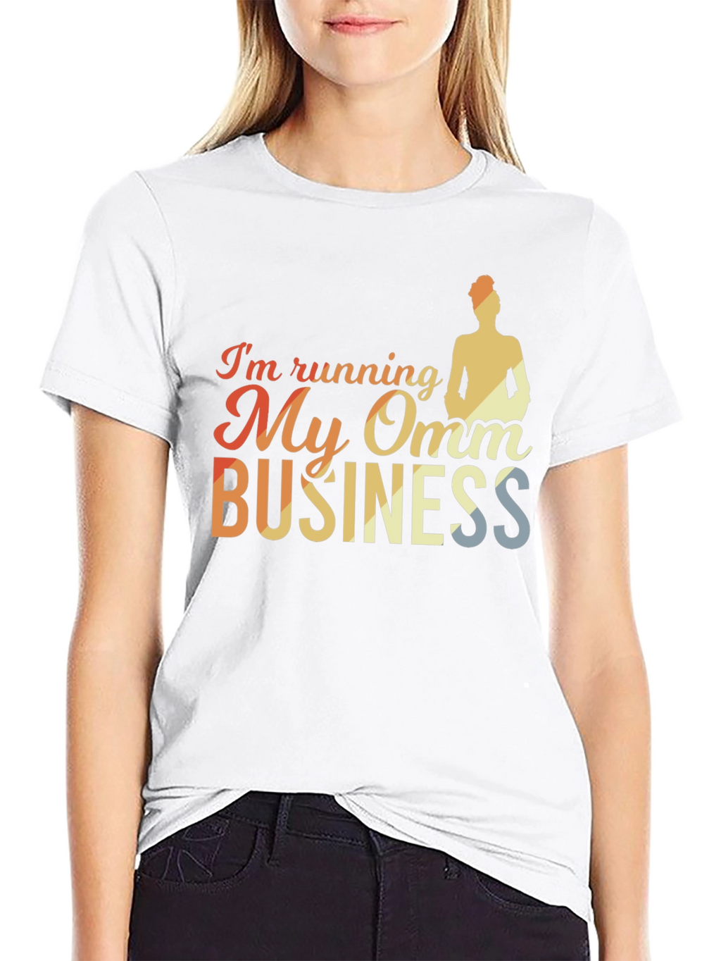 Running My Omm Business Graphic Tee
