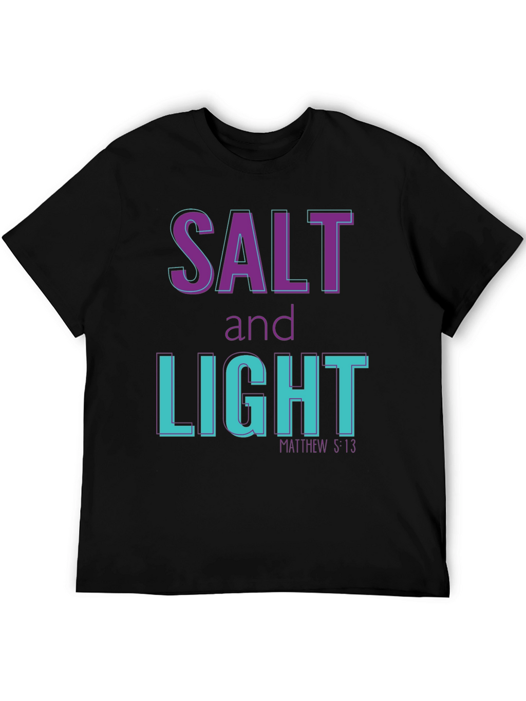 Salt and Light T-Shirt - Matthew 5:13 Christian Tee