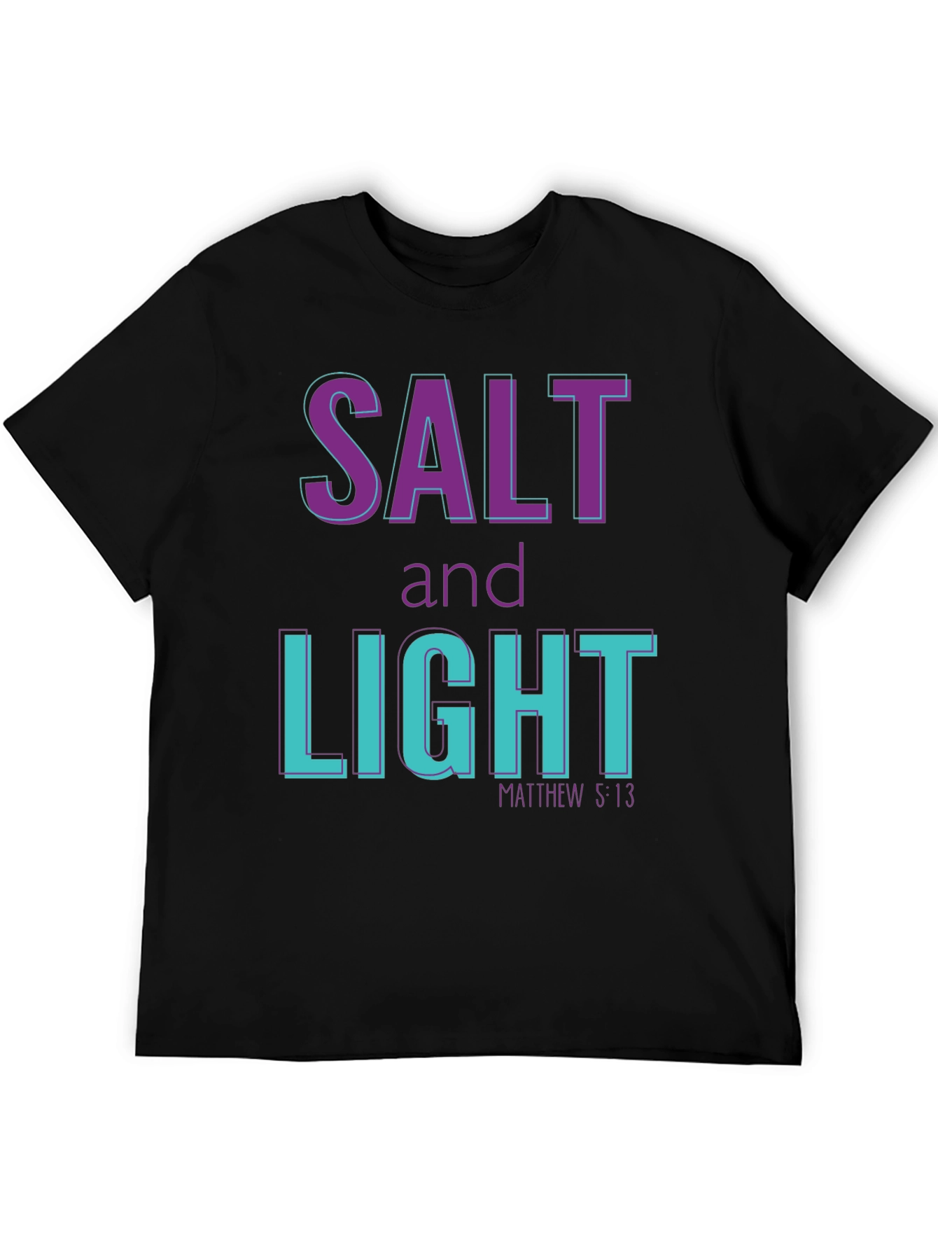 Salt and Light T-Shirt - Matthew 5:13 Christian Tee
