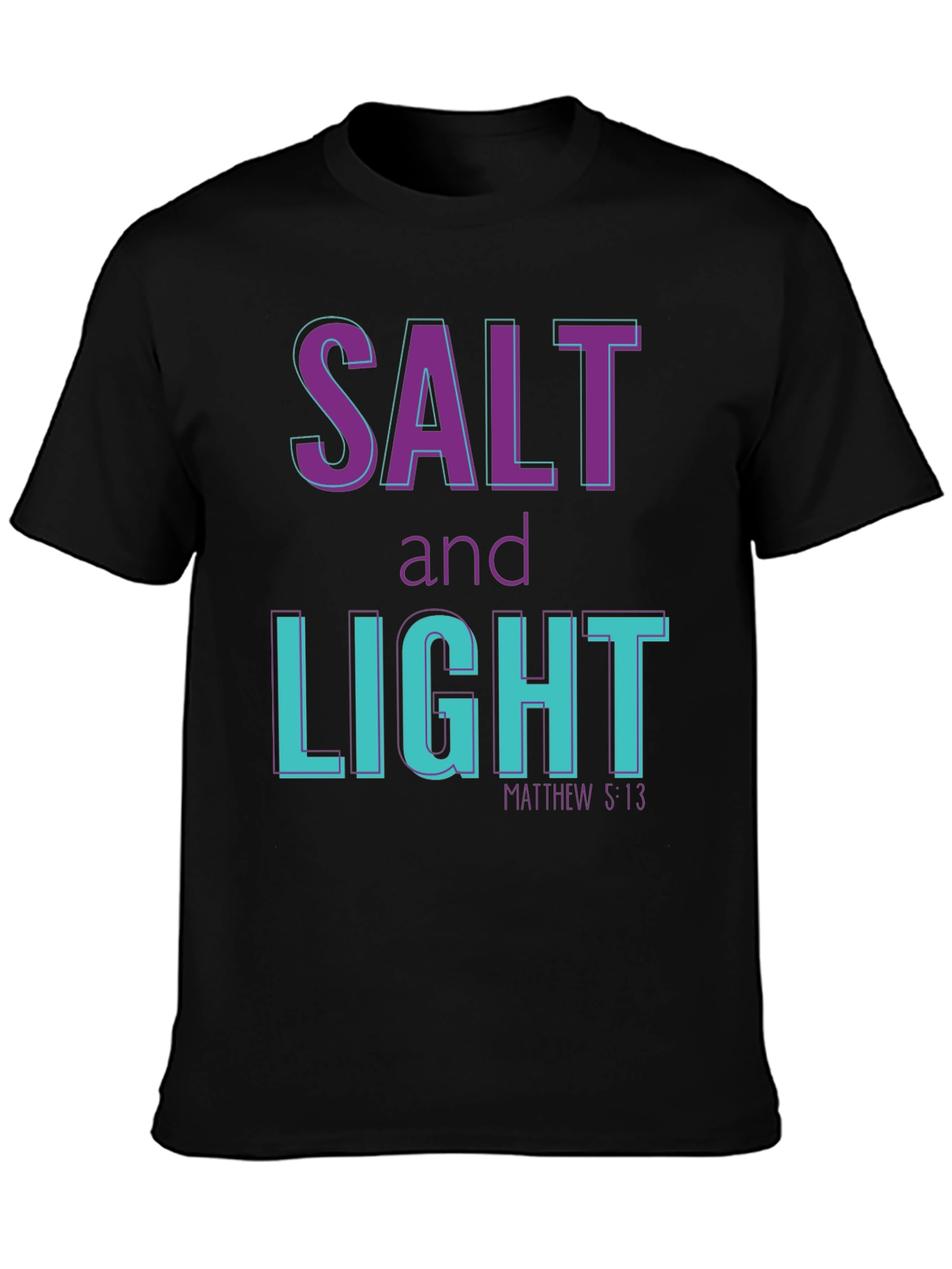 Salt and Light T-Shirt - Matthew 5:13 Christian Tee