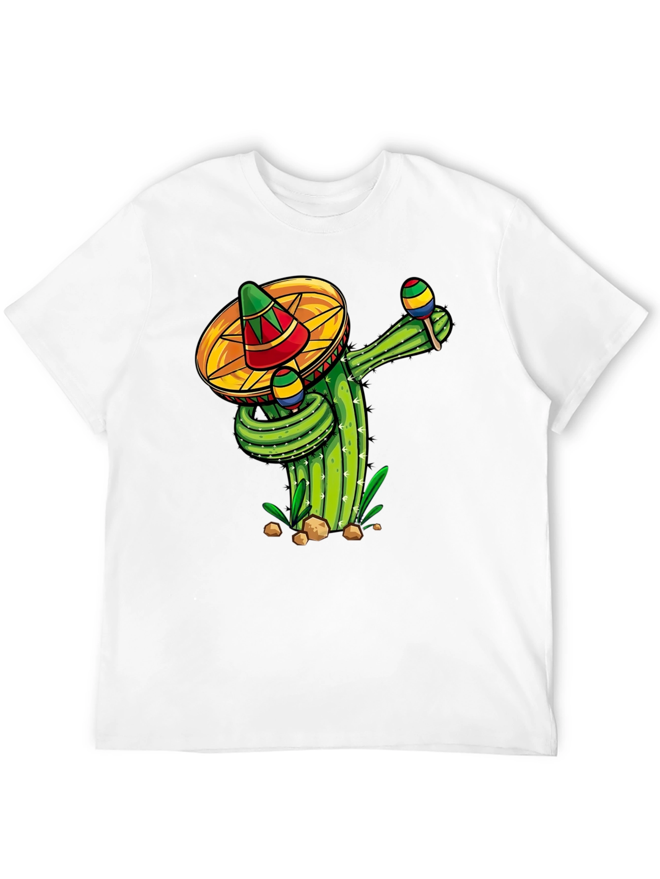 Fiesta Cactus Crew Neck T-Shirt