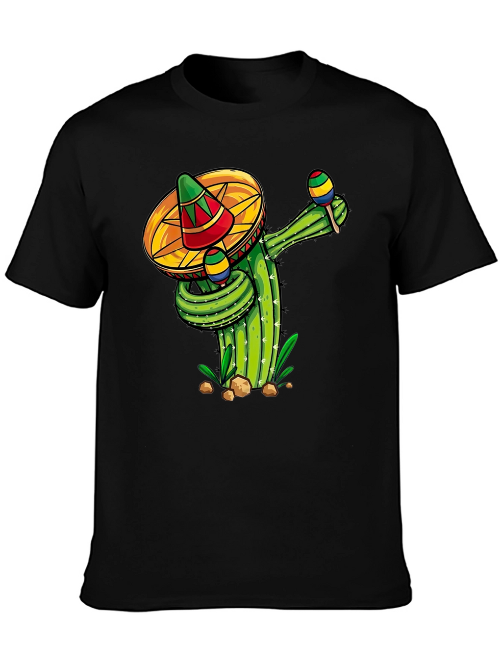 Fiesta Cactus Crew Neck T-Shirt