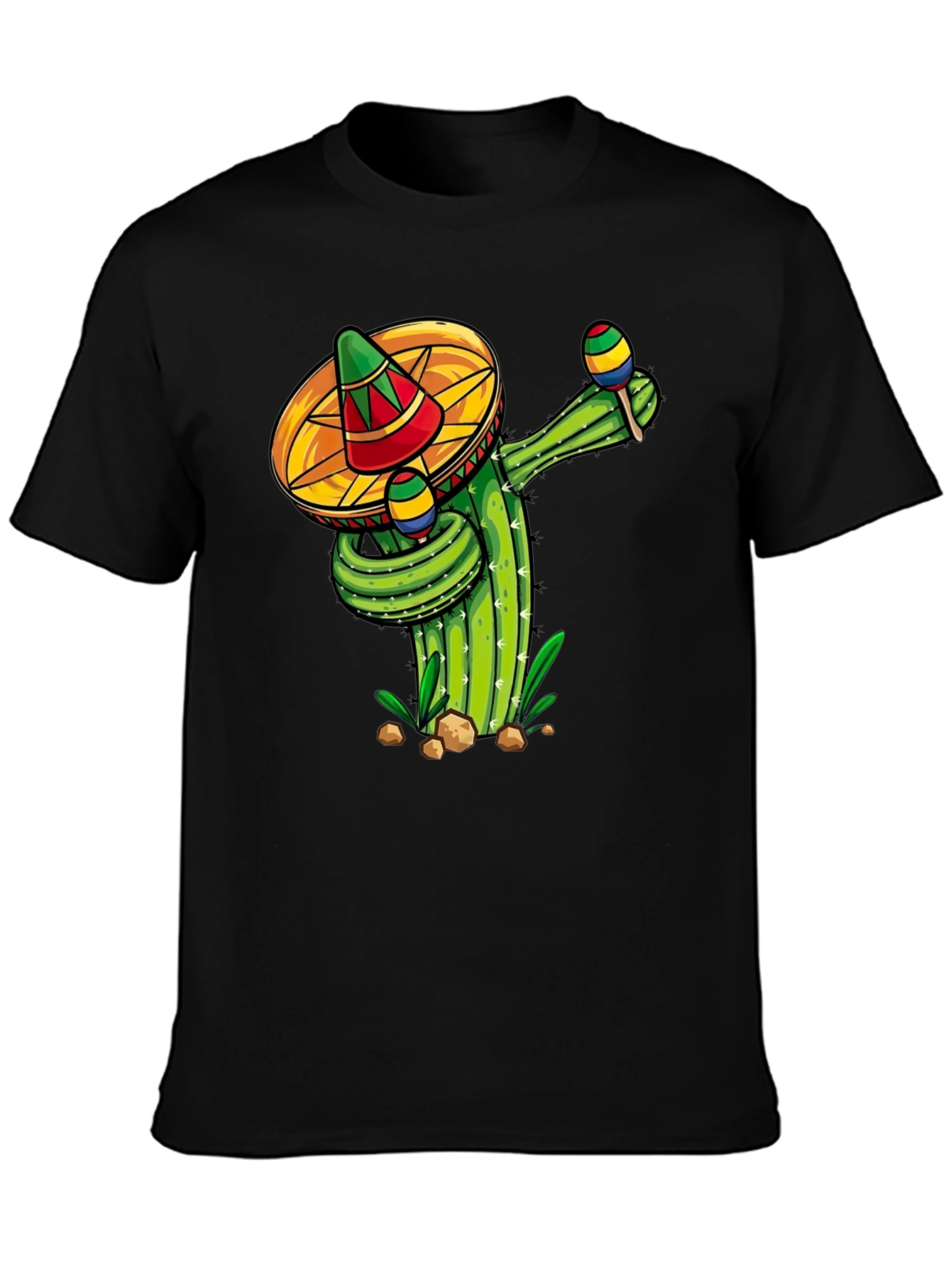 Fiesta Cactus Crew Neck T-Shirt