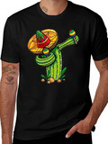 Fiesta Cactus Crew Neck T-Shirt