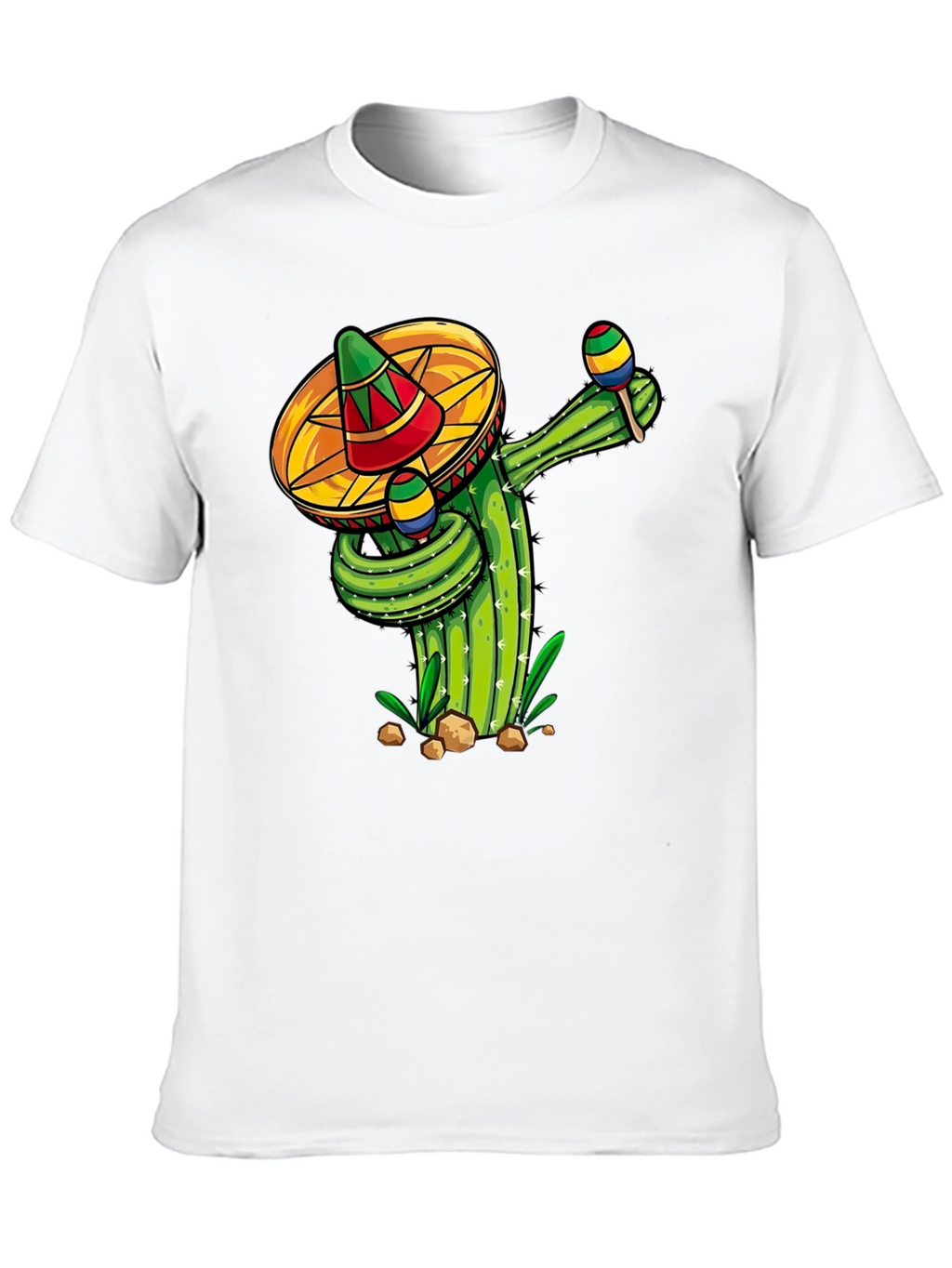 Fiesta Cactus Crew Neck T-Shirt