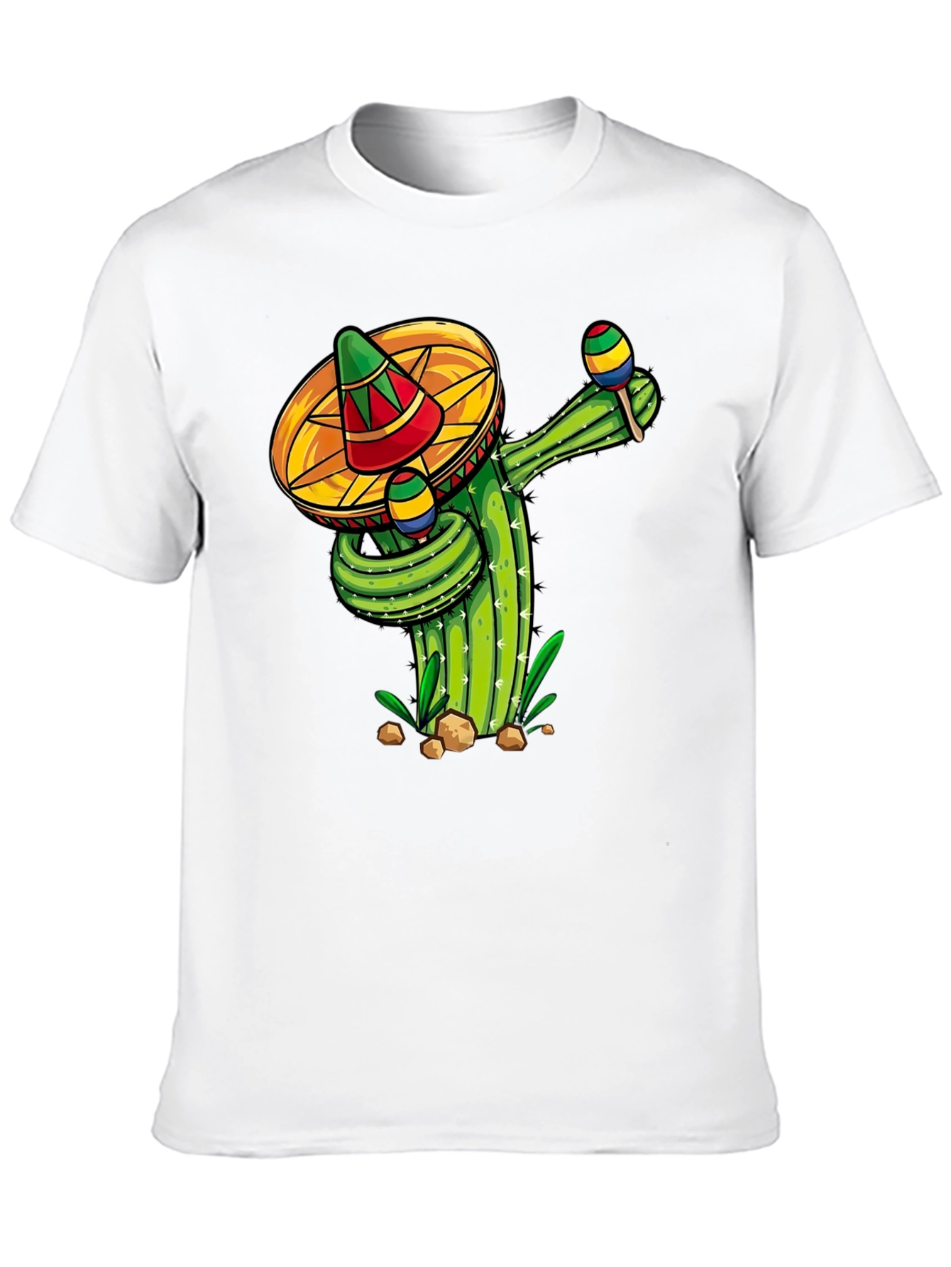 Fiesta Cactus Crew Neck T-Shirt