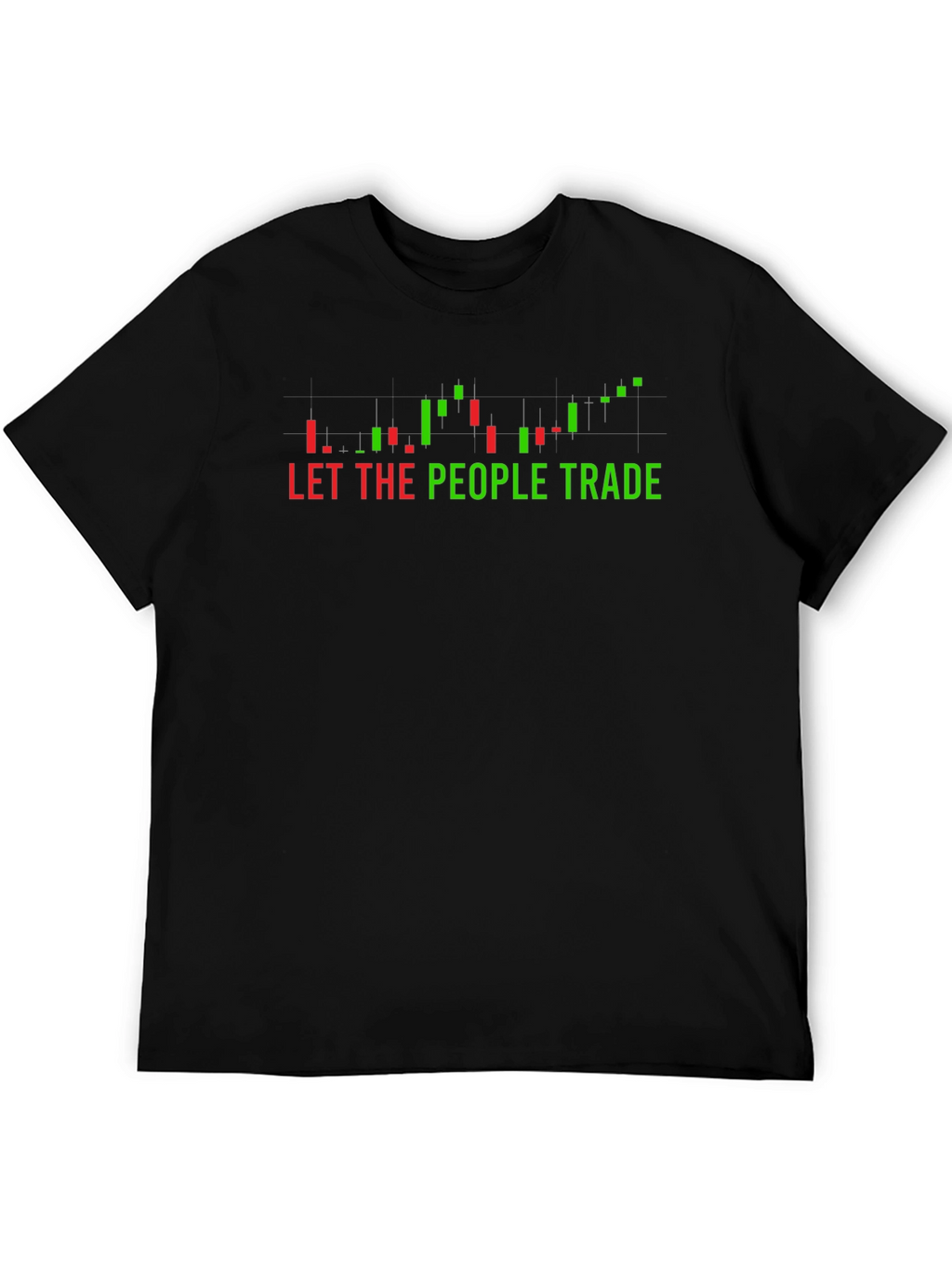 Let the People Trade Black T-Shirt