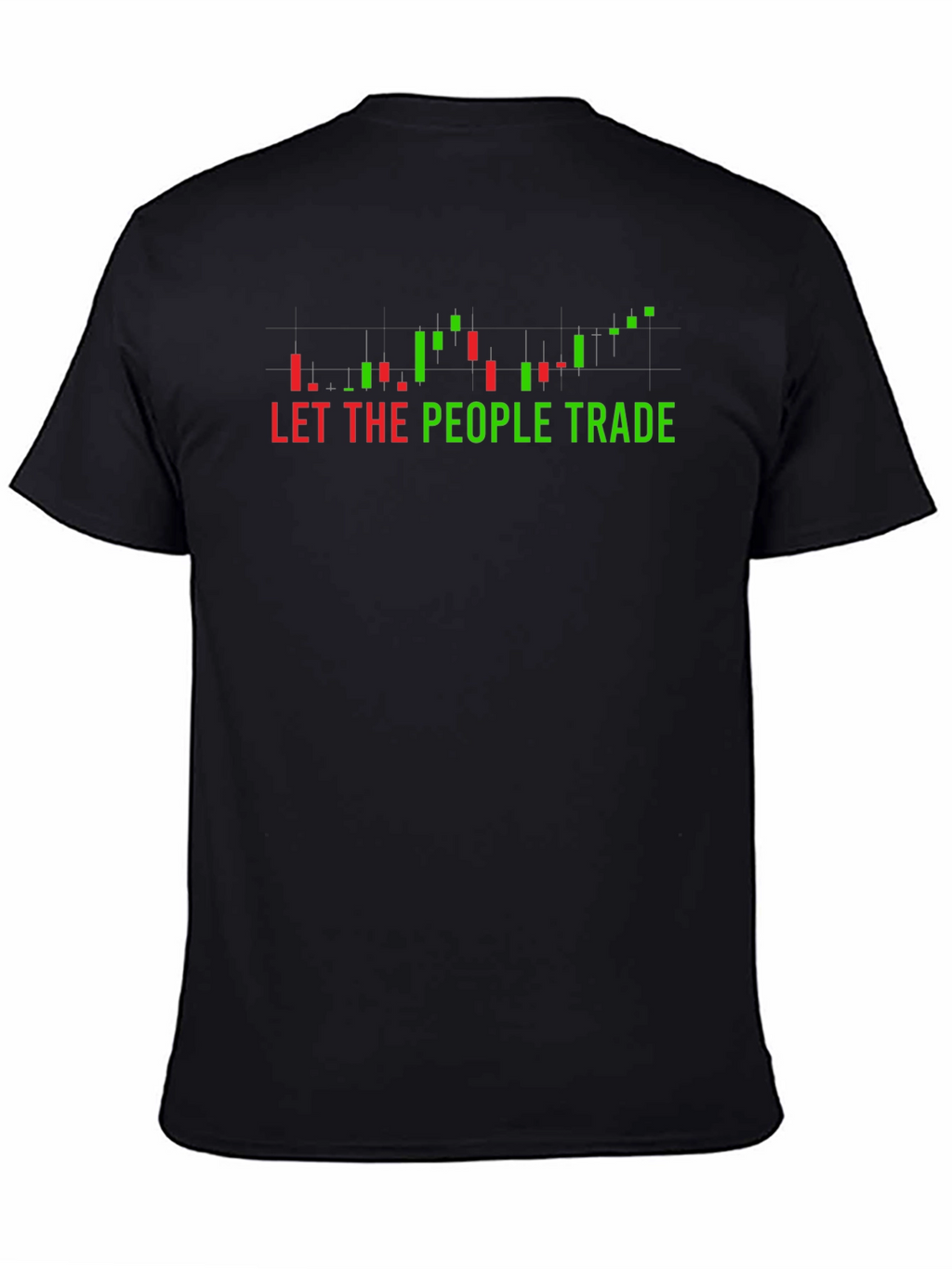 Let the People Trade Black T-Shirt