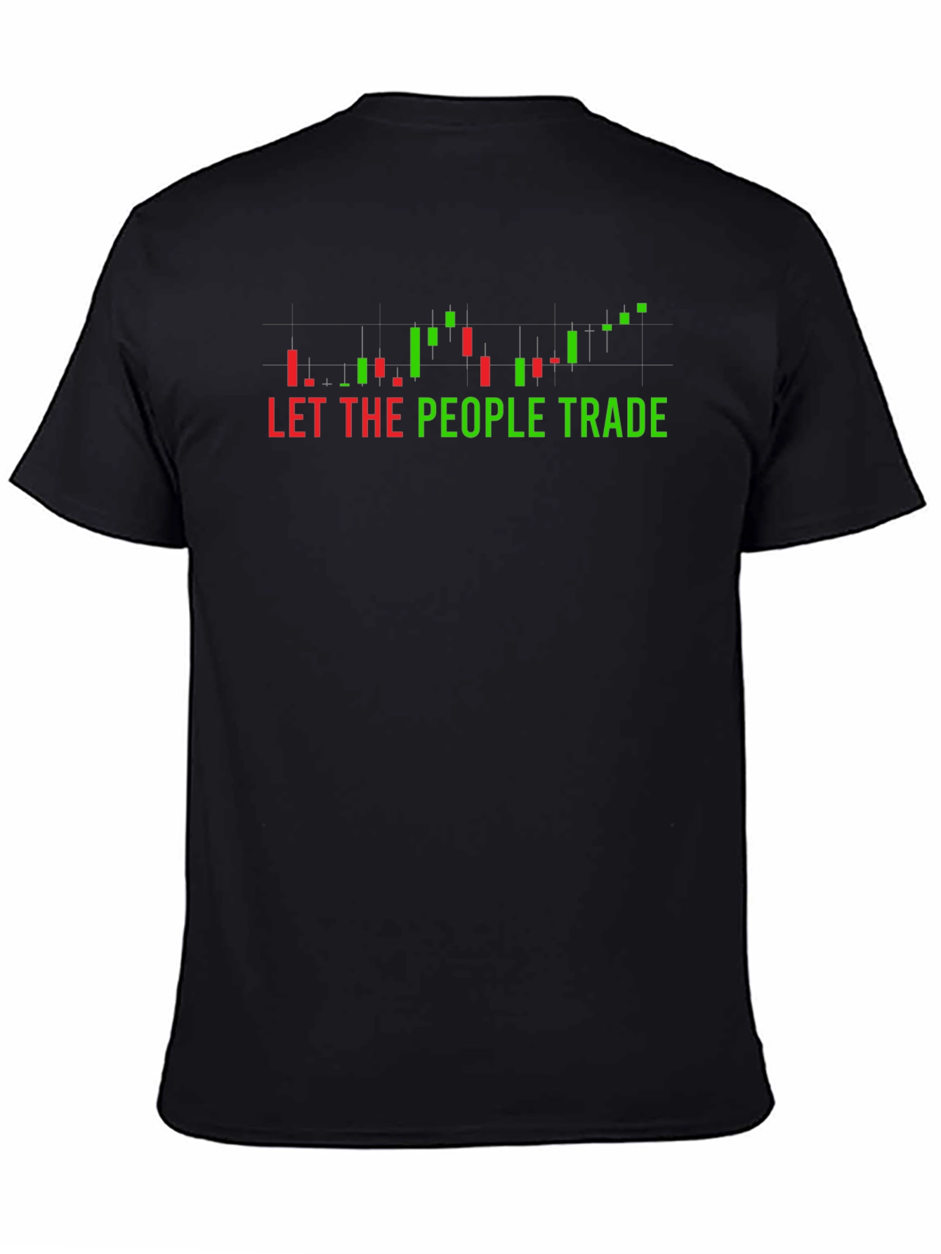 Let the People Trade Black T-Shirt
