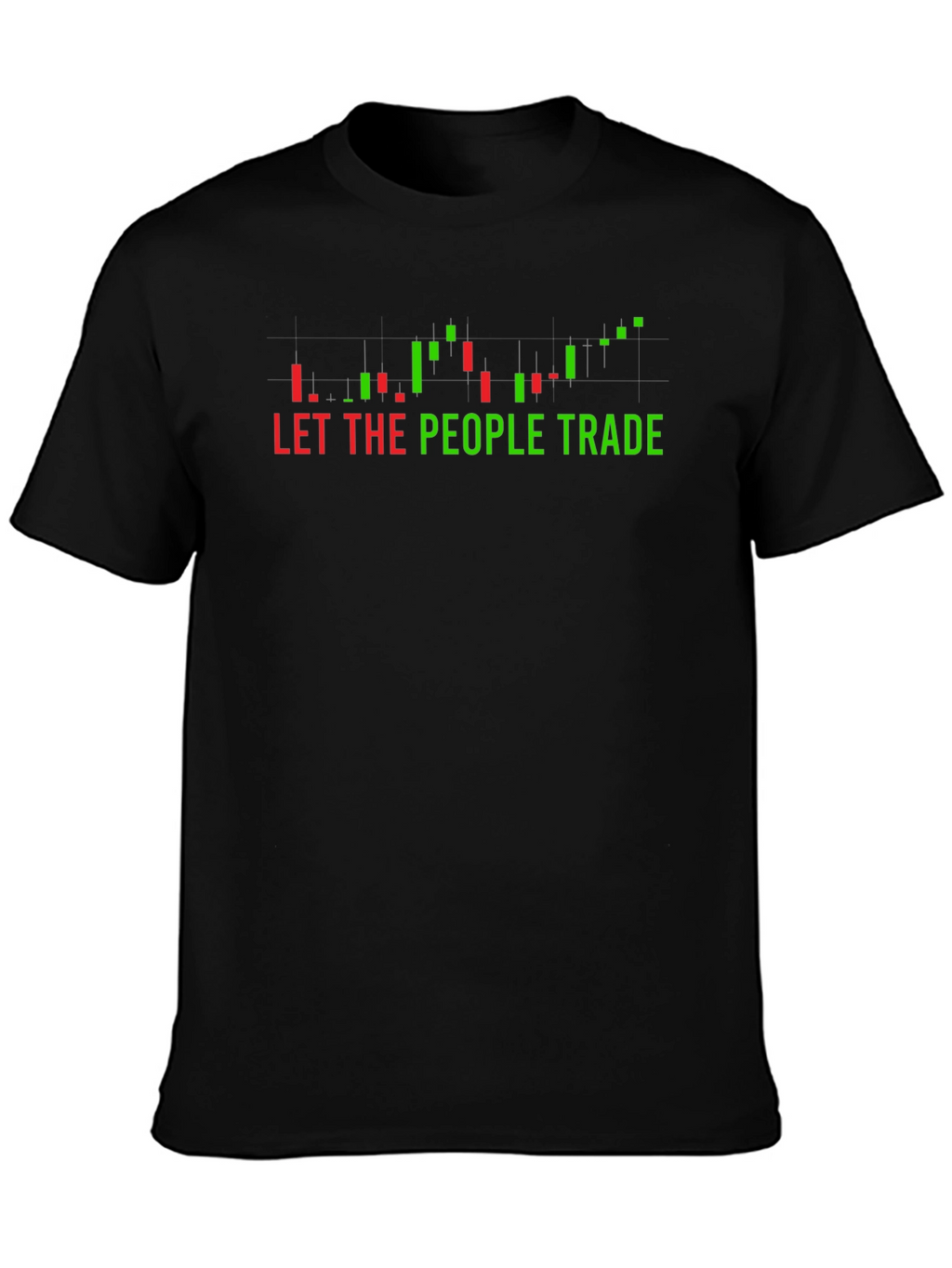 Let the People Trade Black T-Shirt