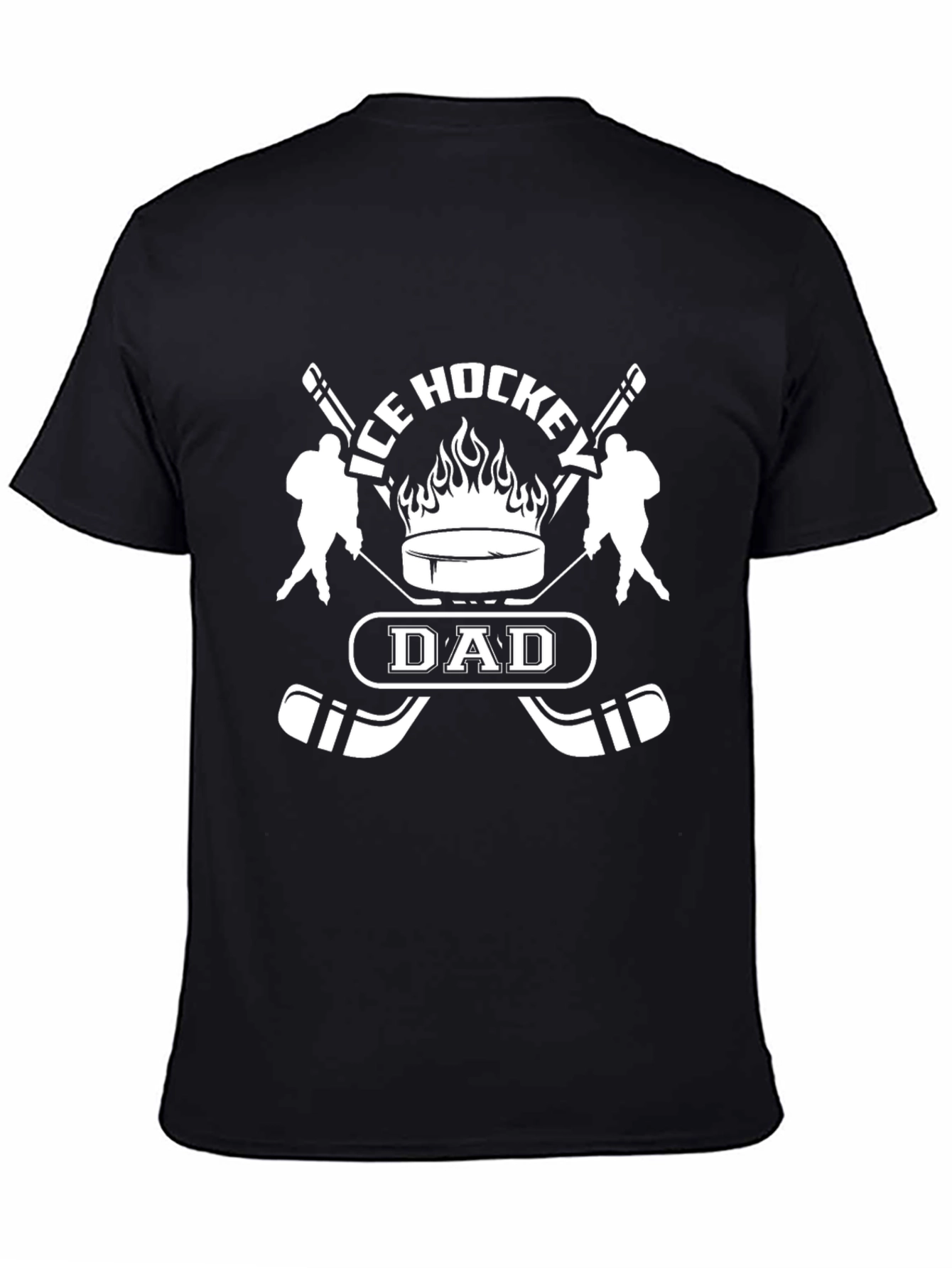 Ice Hockey Dad T-Shirt - Hockey Fan Apparel