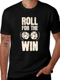 Roll For The Win Graphic T-Shirt