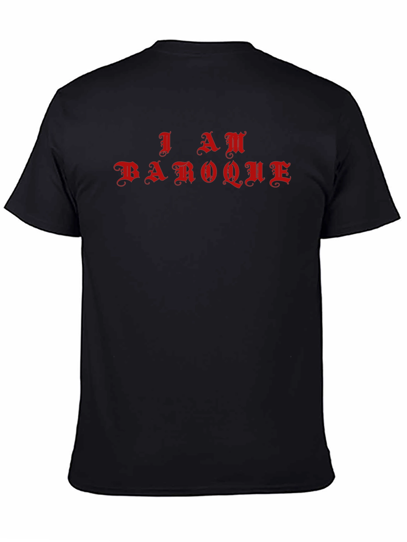 I am Baroque Black Graphic Tee