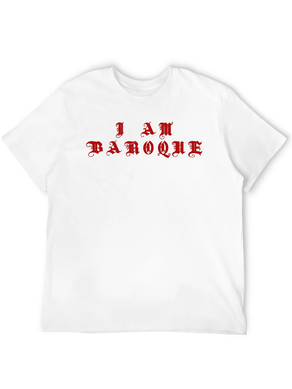 I am Baroque Black Graphic Tee