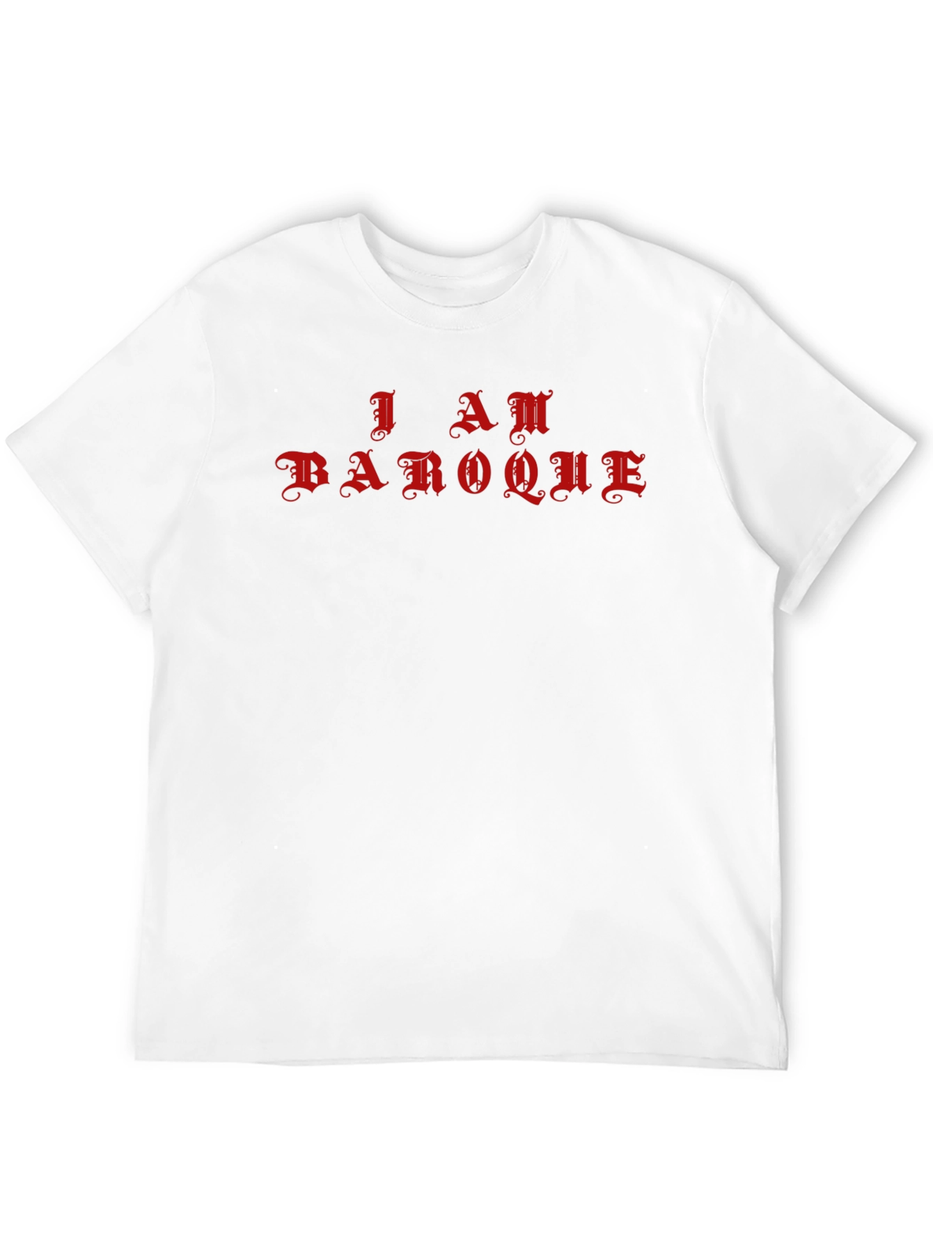 I am Baroque Black Graphic Tee