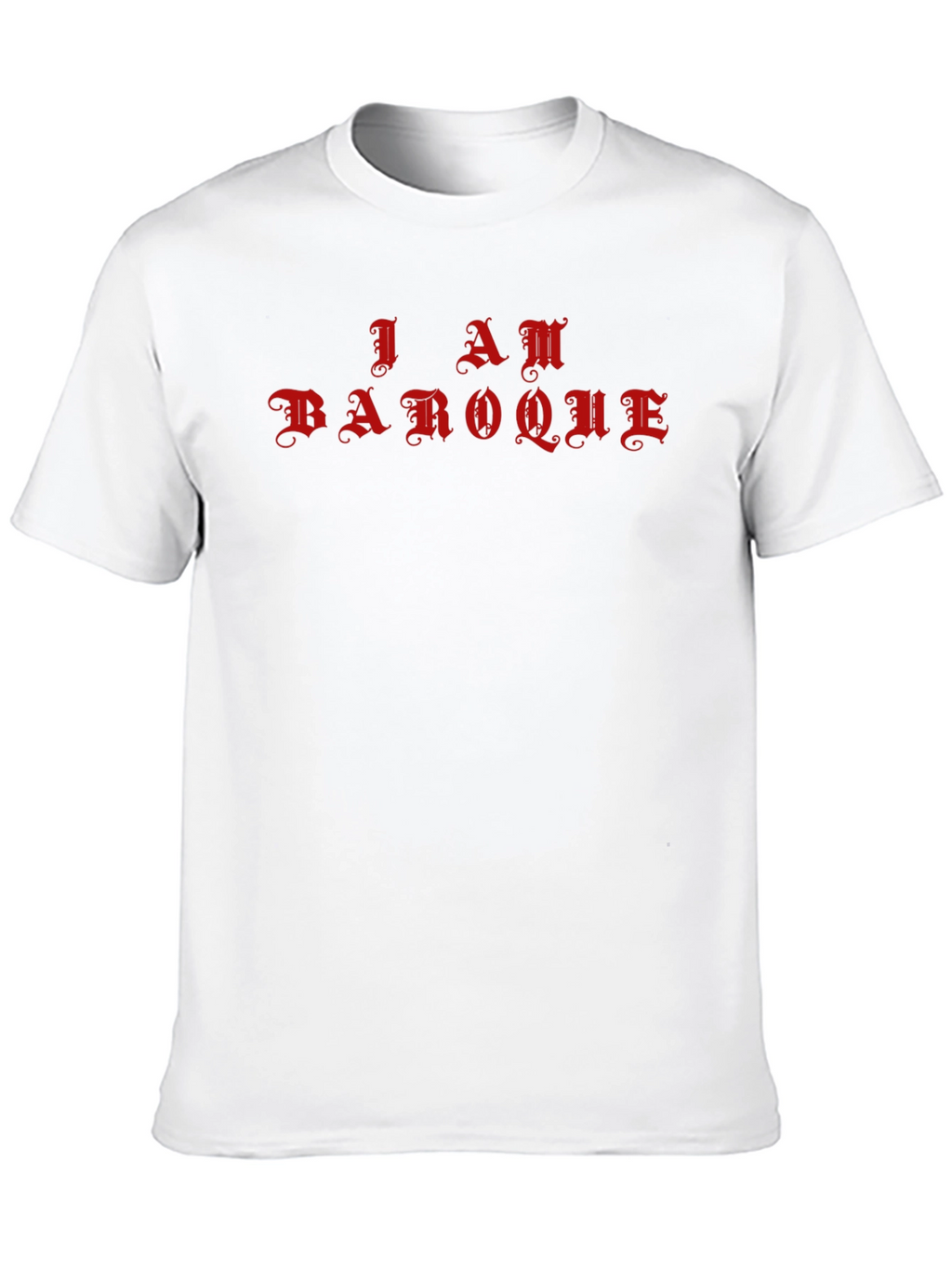 I am Baroque Black Graphic Tee