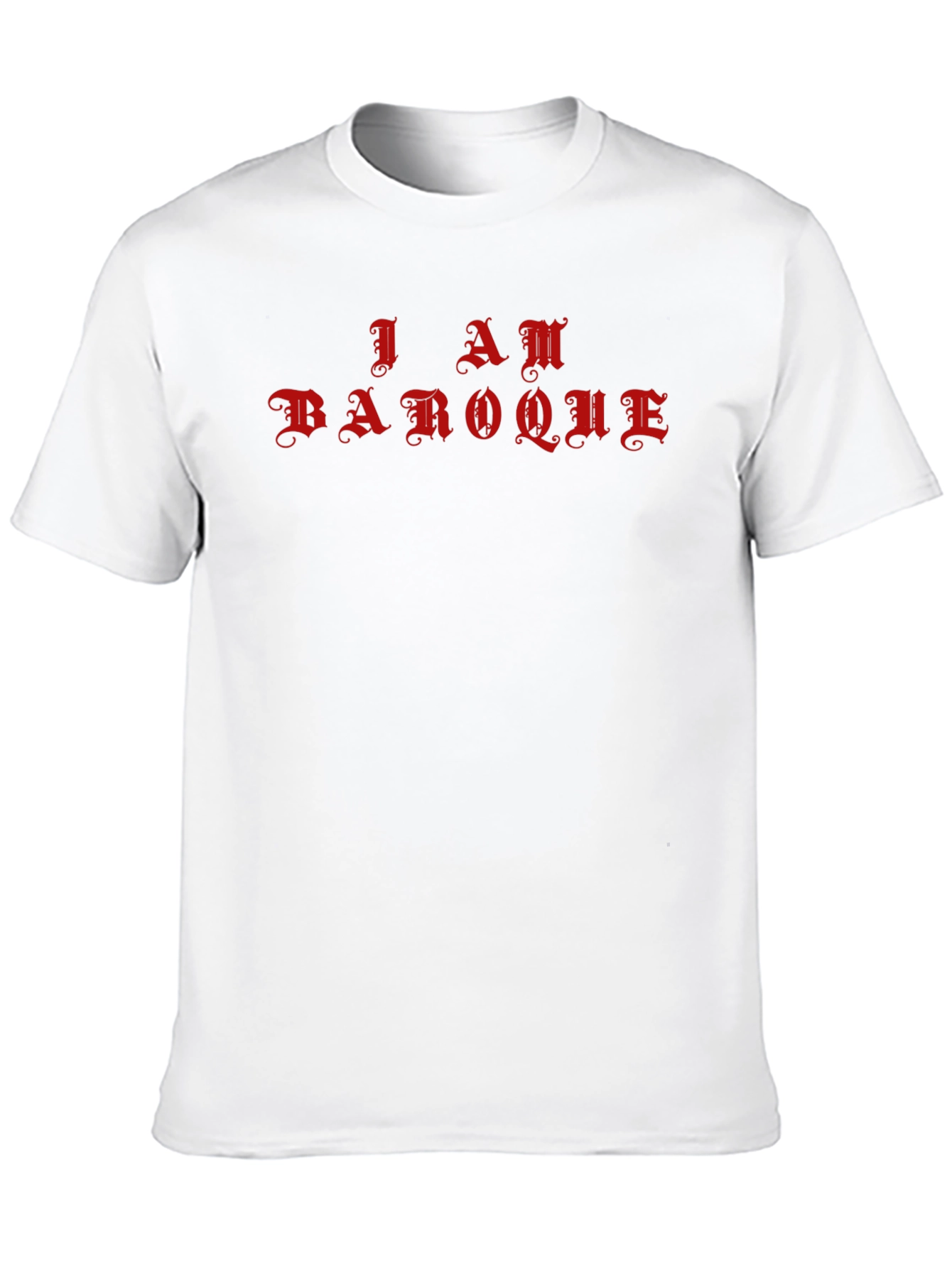 I am Baroque Black Graphic Tee