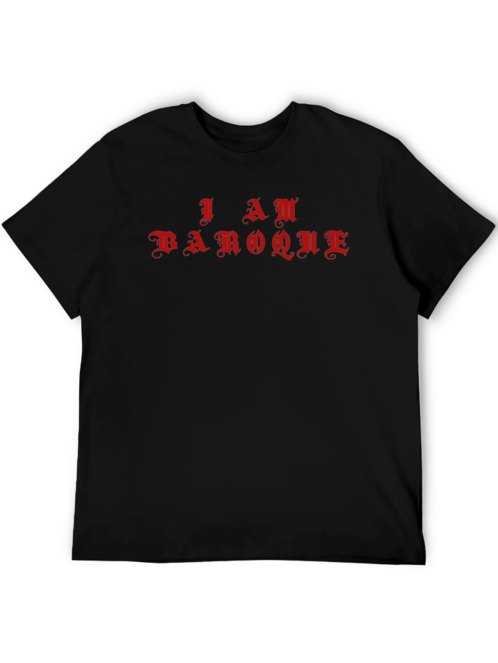 I am Baroque Black Graphic Tee