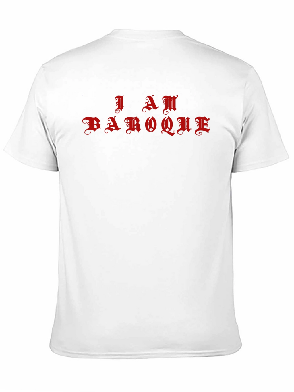 I am Baroque Black Graphic Tee