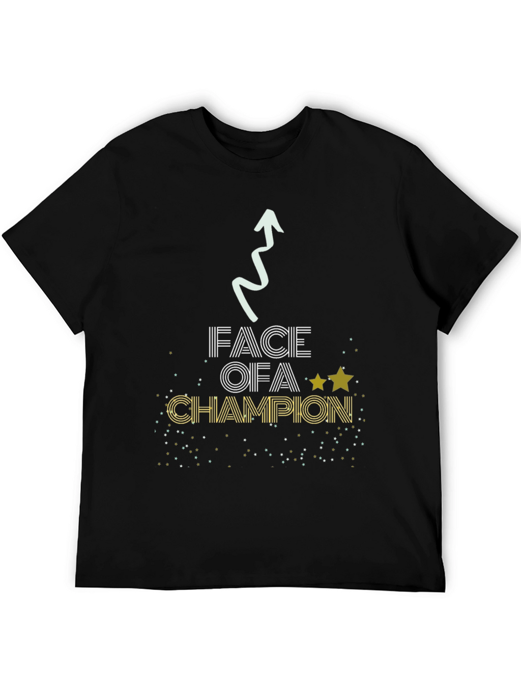 Face of a Champion T-Shirt - Motivational Tee