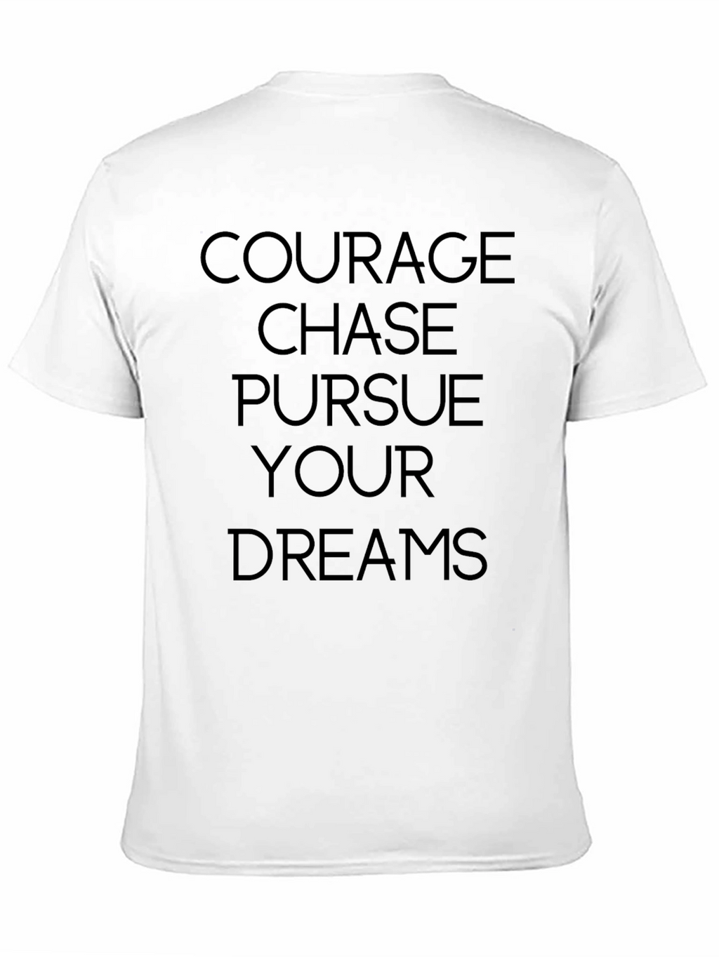 Inspirational Dream Chaser Black T-Shirt