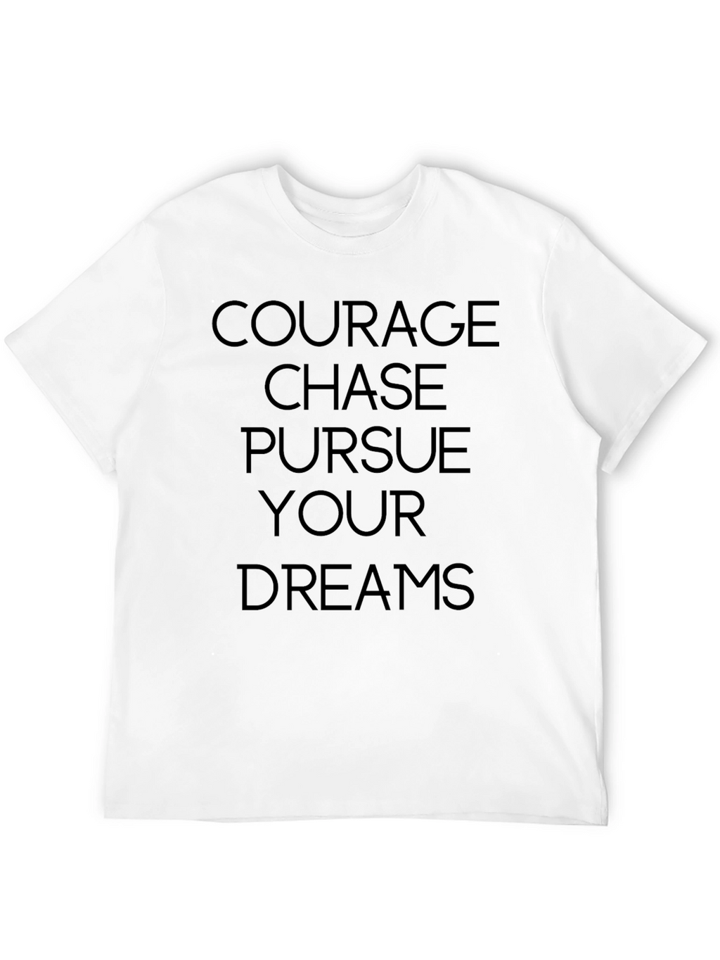 Inspirational Dream Chaser Black T-Shirt