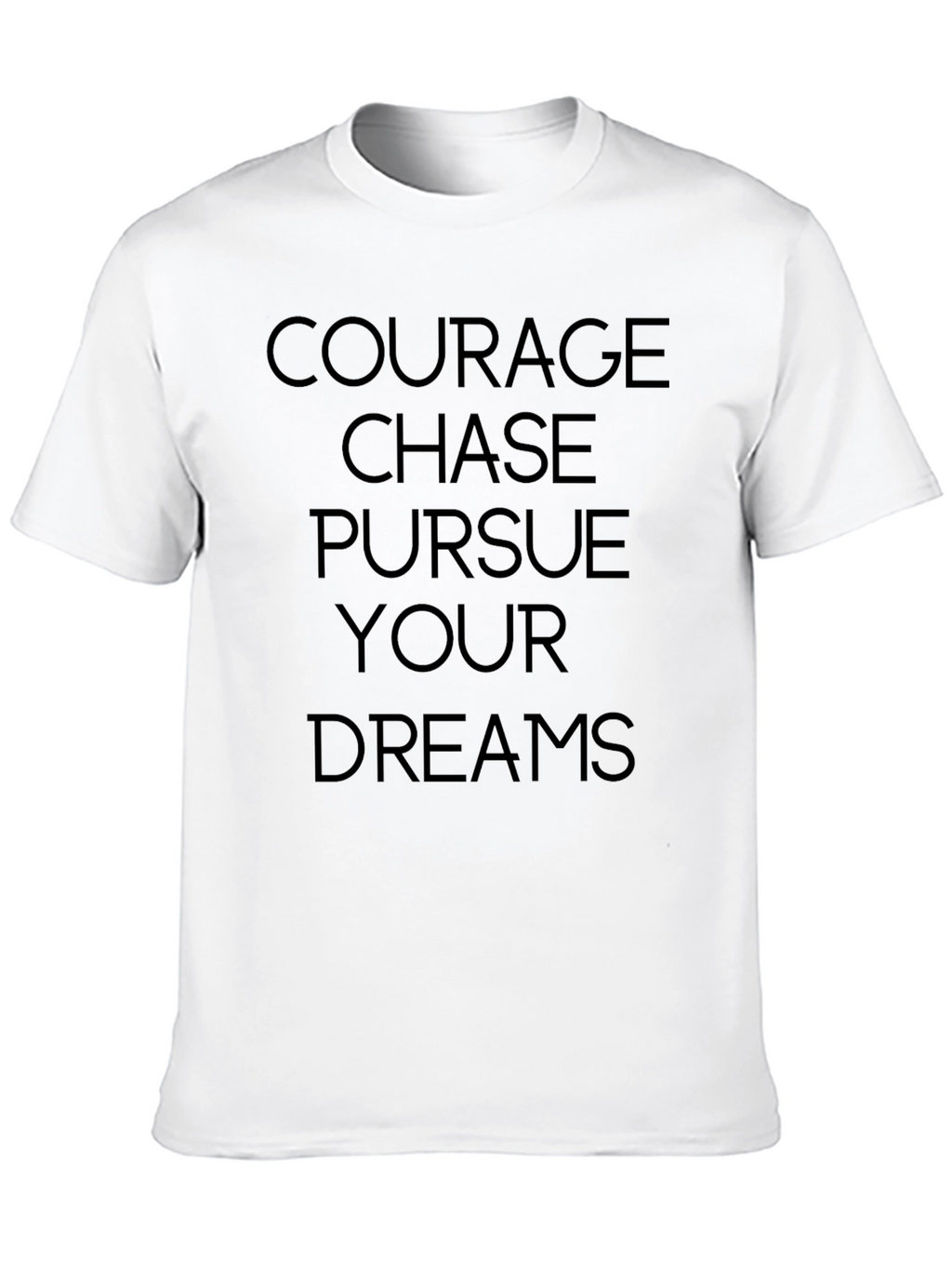 Inspirational Dream Chaser Black T-Shirt