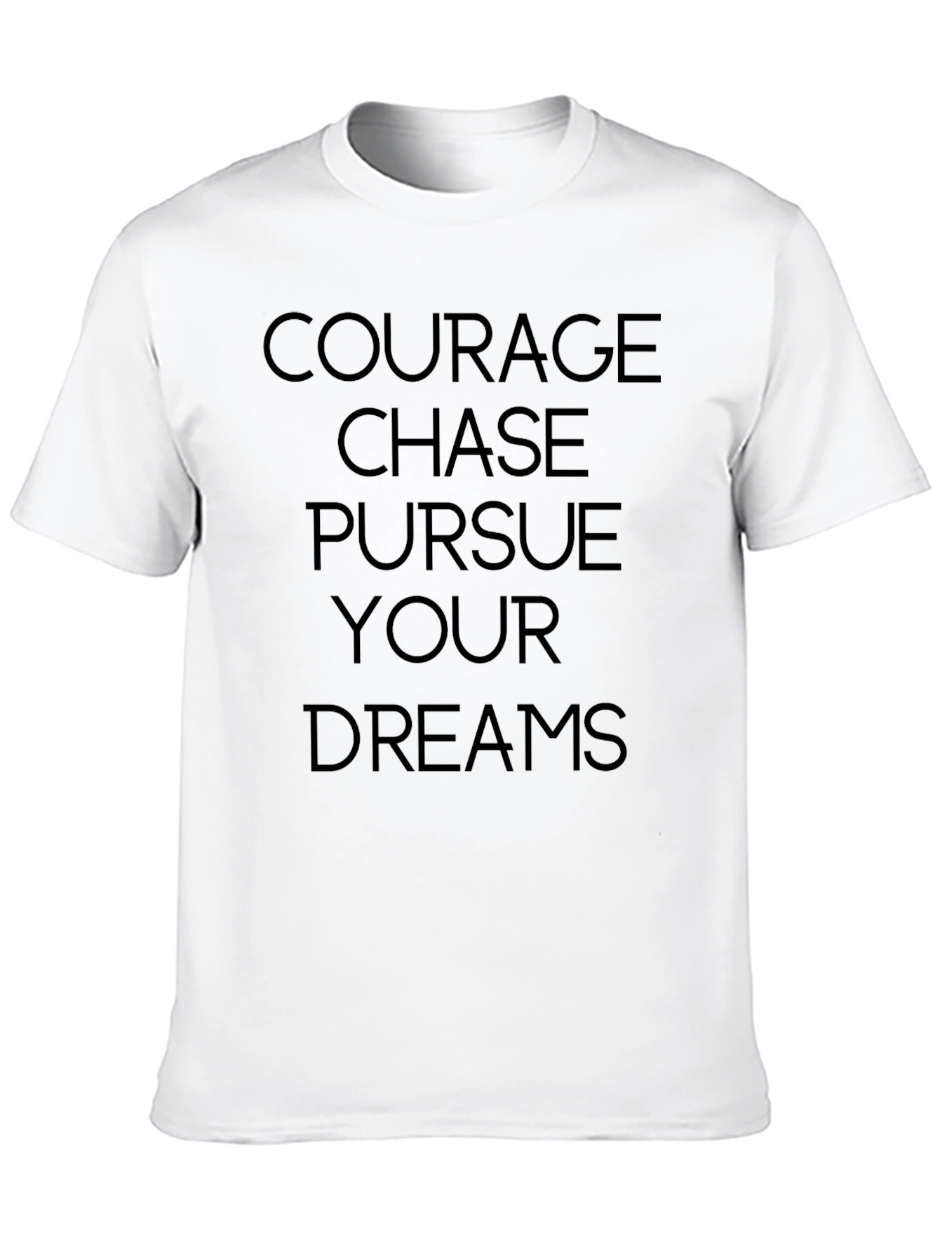 Inspirational Dream Chaser Black T-Shirt