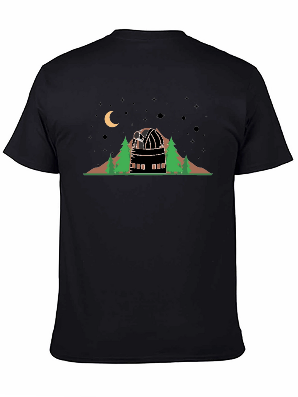 Observatory Graphic T-Shirt - Stargazing Apparel