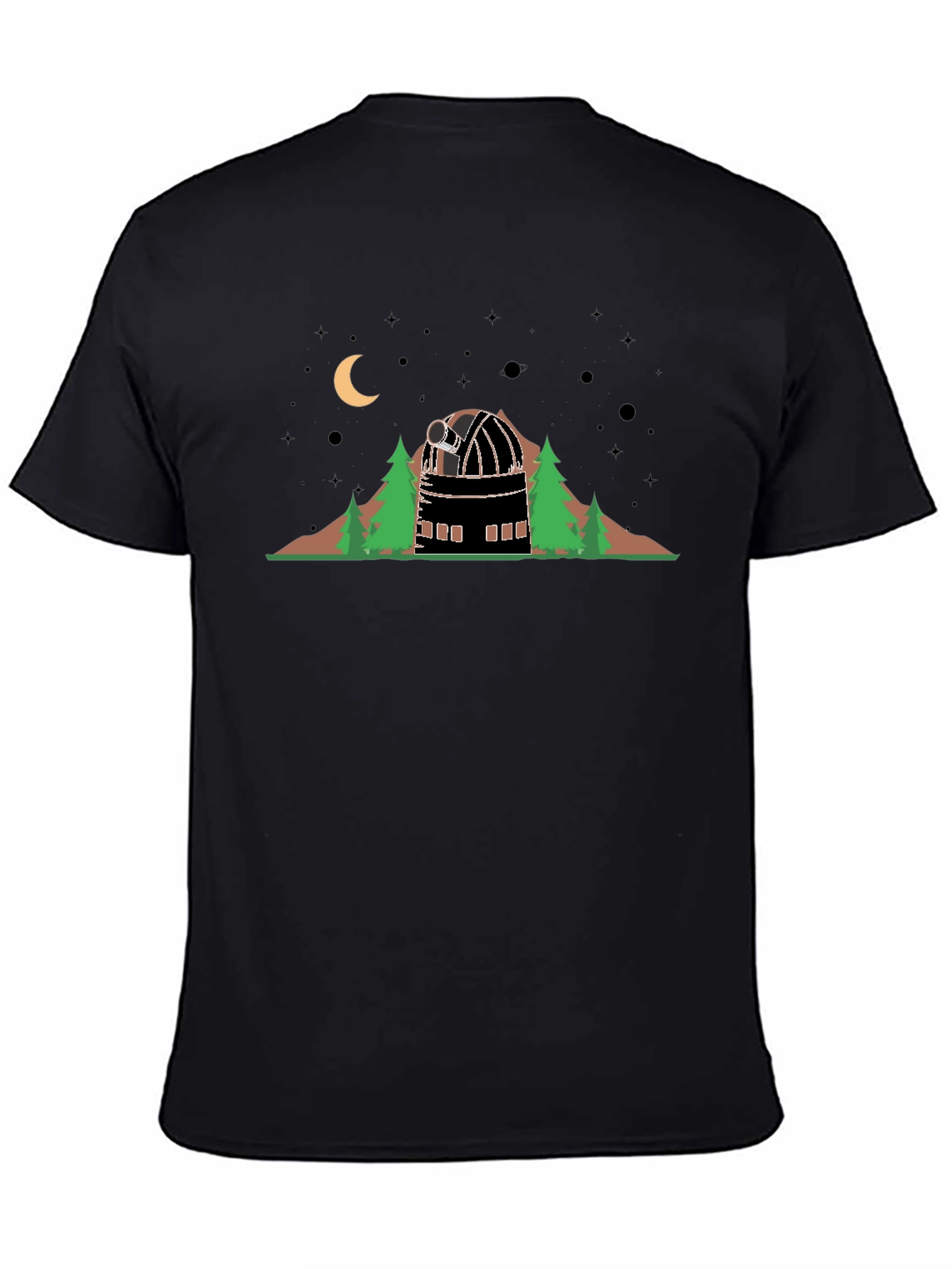 Observatory Graphic T-Shirt - Stargazing Apparel
