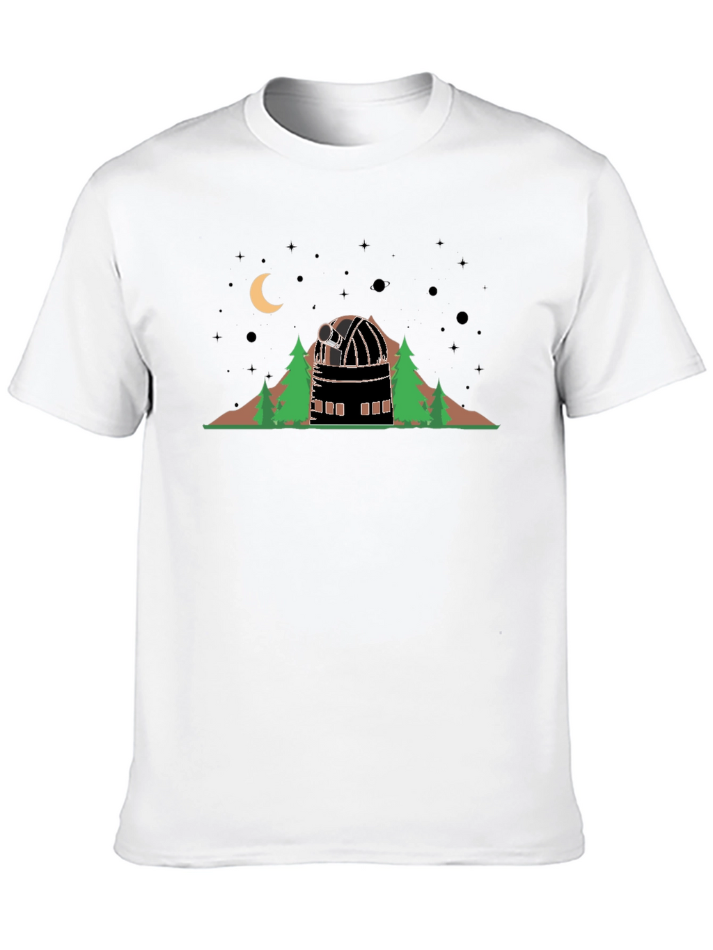 Observatory Graphic T-Shirt - Stargazing Apparel