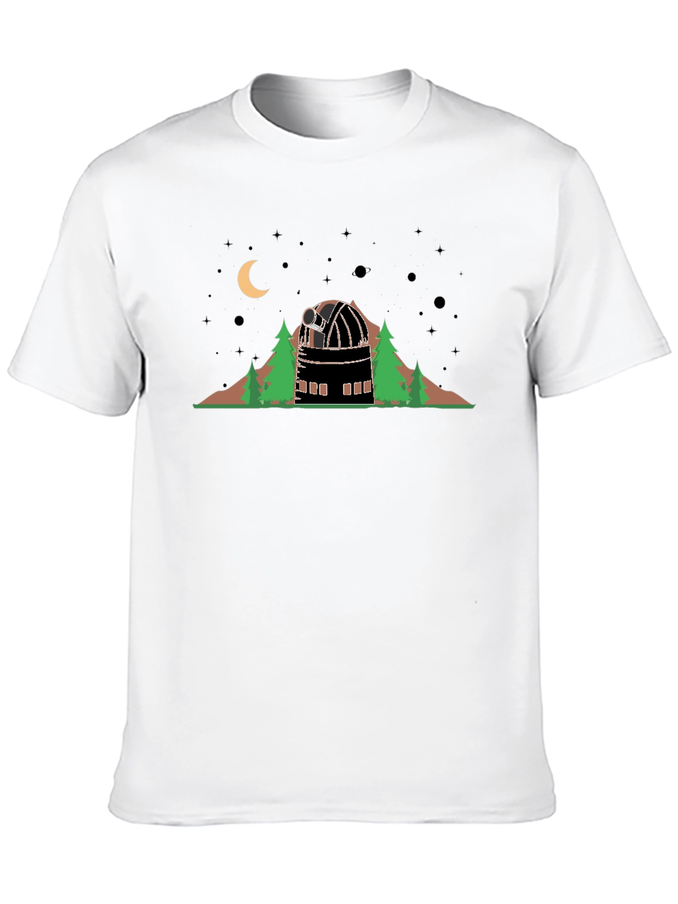 Observatory Graphic T-Shirt - Stargazing Apparel