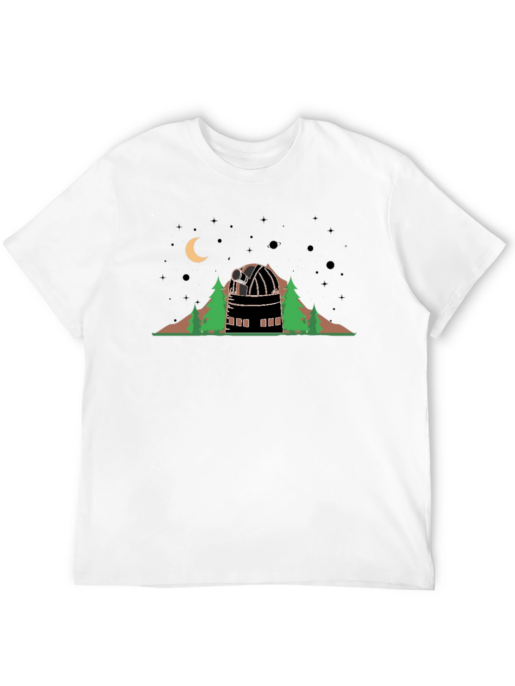 Observatory Graphic T-Shirt - Stargazing Apparel